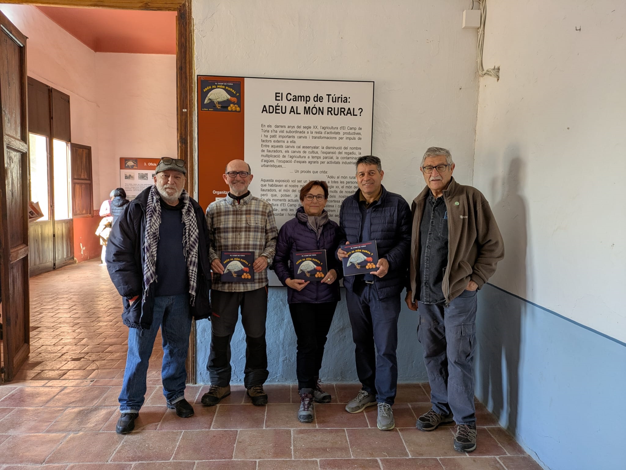 Inauguraci&oacute;n exposici&oacute;n &lsquo;Ad&eacute;u al m&oacute;n rural?&rsquo; Olocau 1