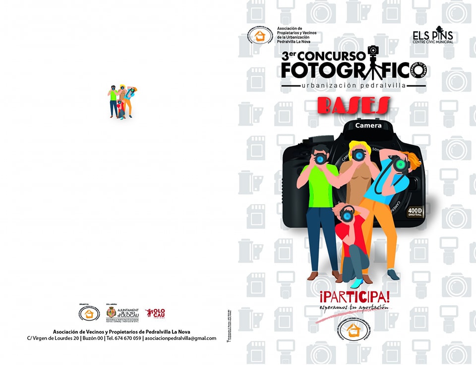 Bases 3er Concurso Fotogr&aacute;fico Urbanizaci&oacute;n Pedralvilla Olocau - 1