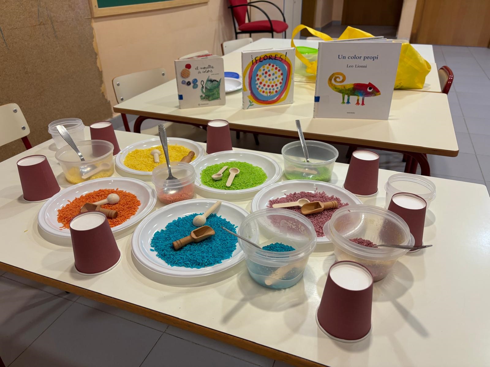 Actividades de animación lectora y de desarrollo de la psicomotricidad en la Escuela Infantil Municipal Olocau