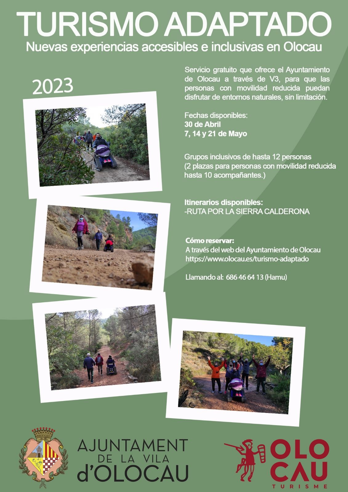 Cartel Turismo Adaptado Olocau