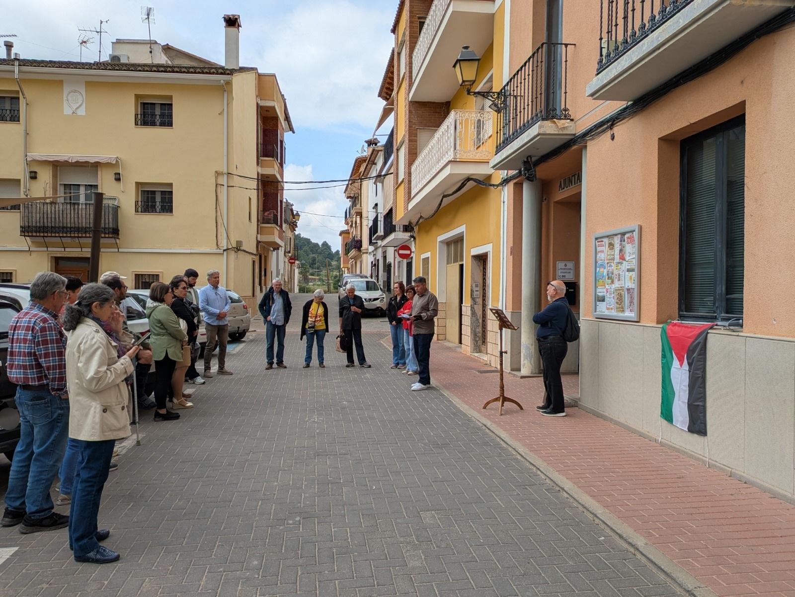 Olocau se suma a la jornada estatal contra la guerra a l’Orient Mitjà i en suport a Gaza