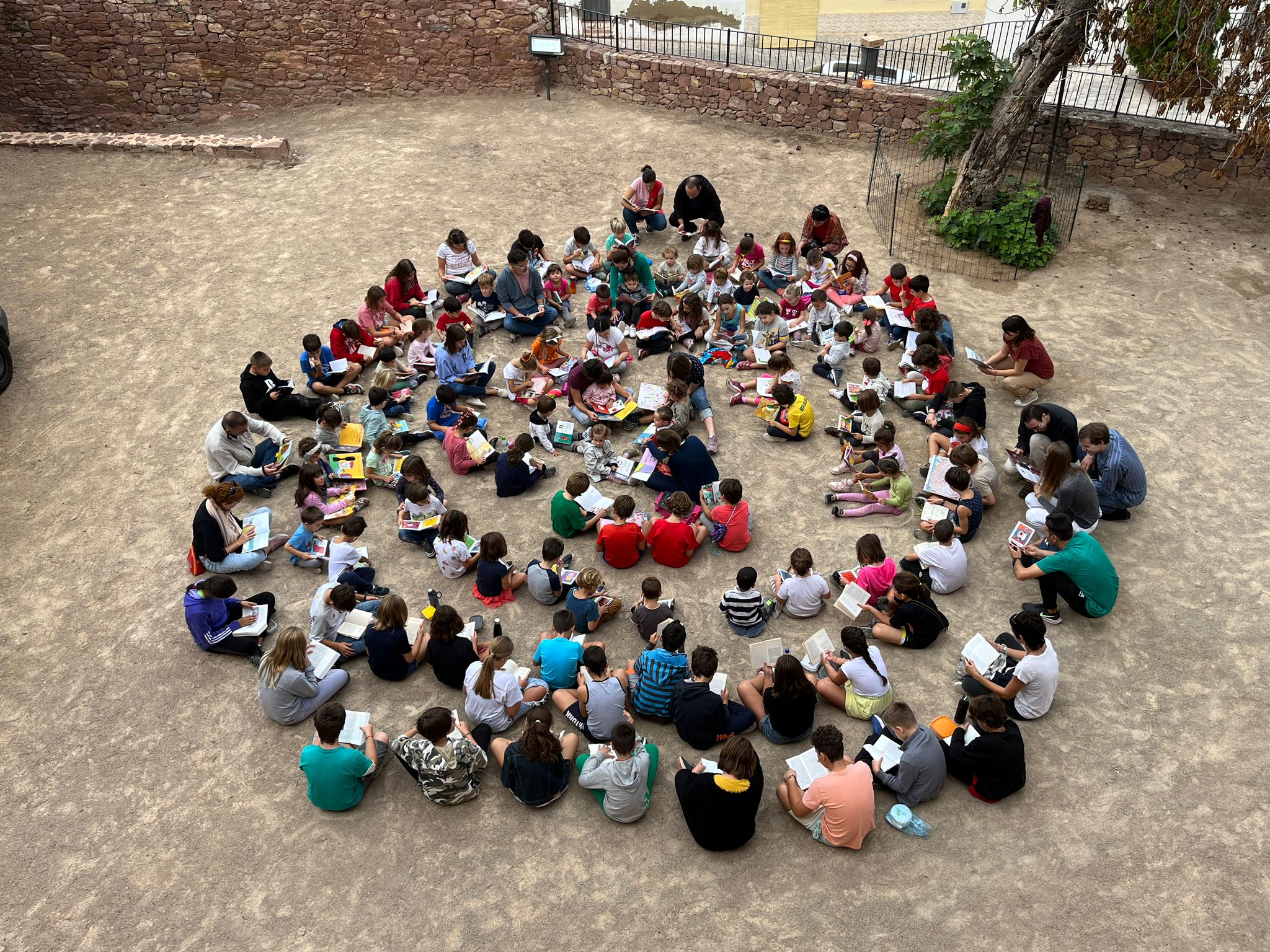 Foto lectura Aulario Olocau
