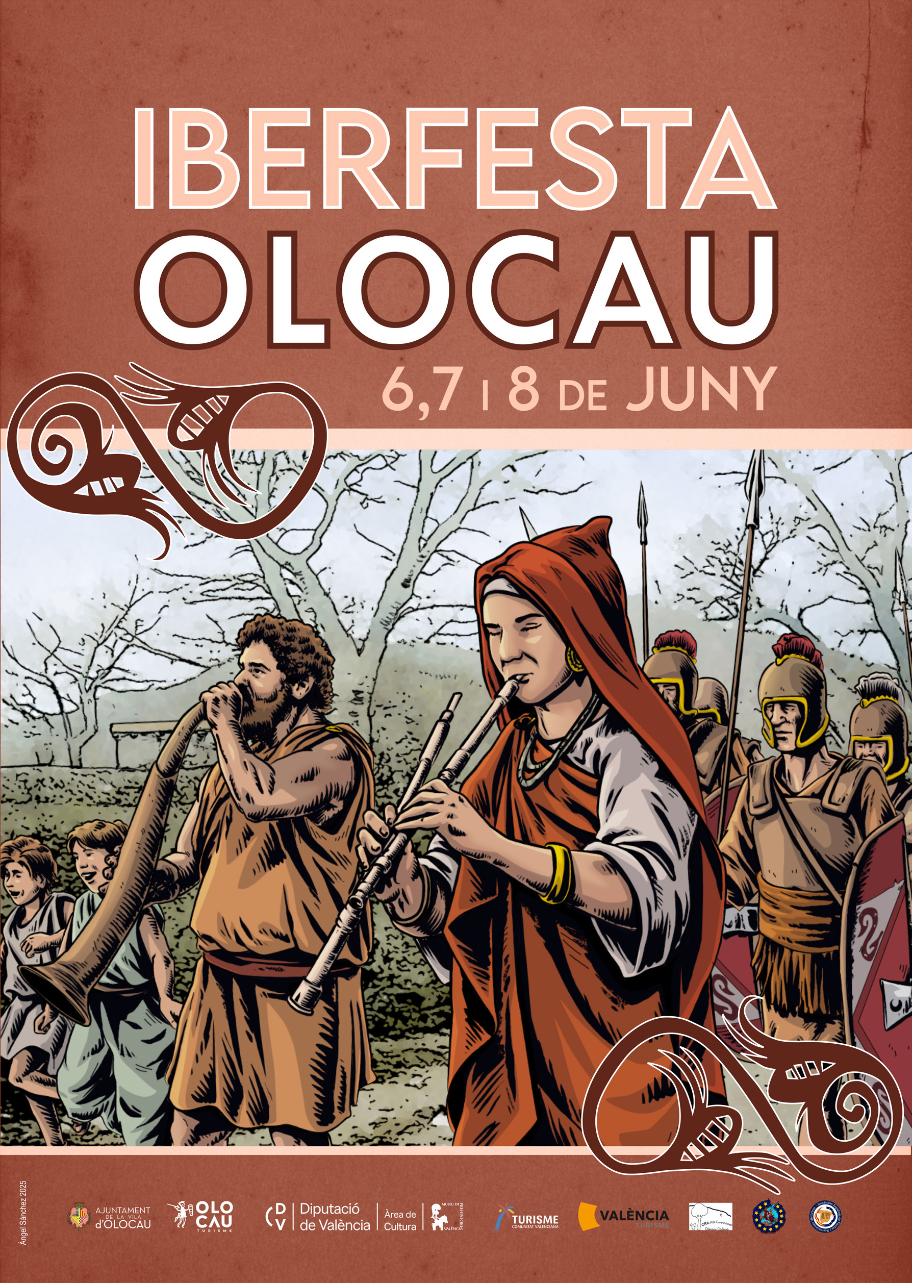 Cartel Iberfesta Olocau 2025