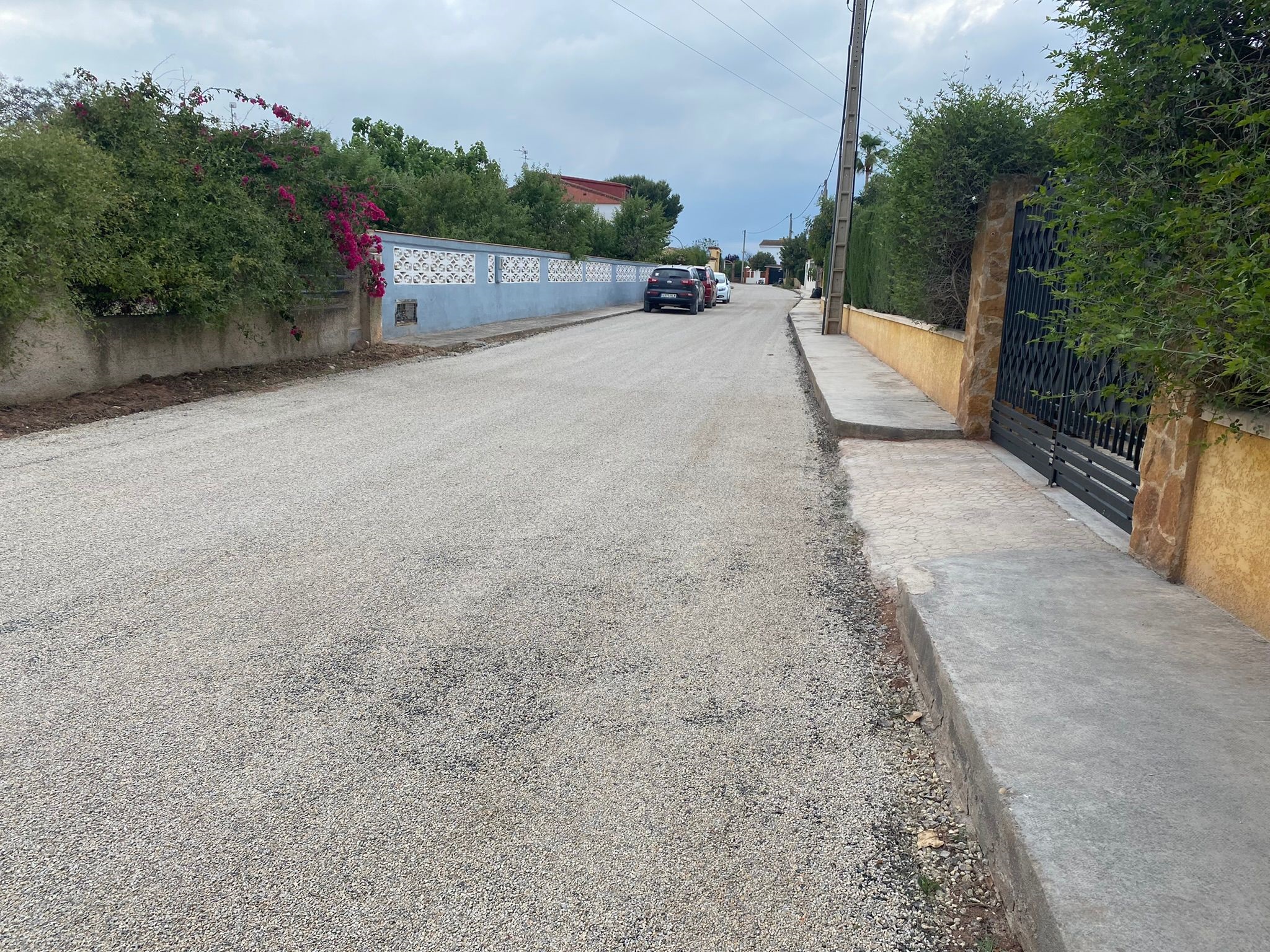 Acondicionamiento de calles y caminos en Cachirulo de Turo y El Arenal Olocau