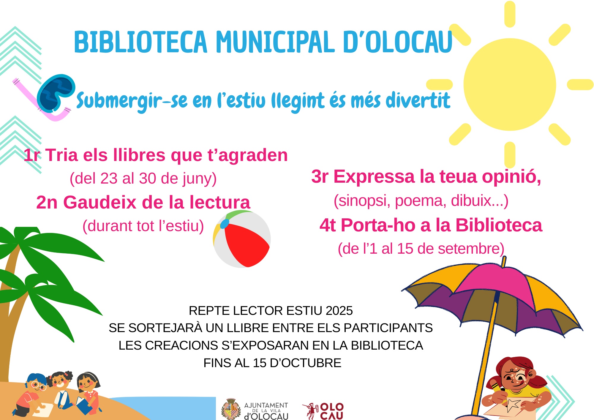Reto Lector Verano 2025 Biblioteca Olocau