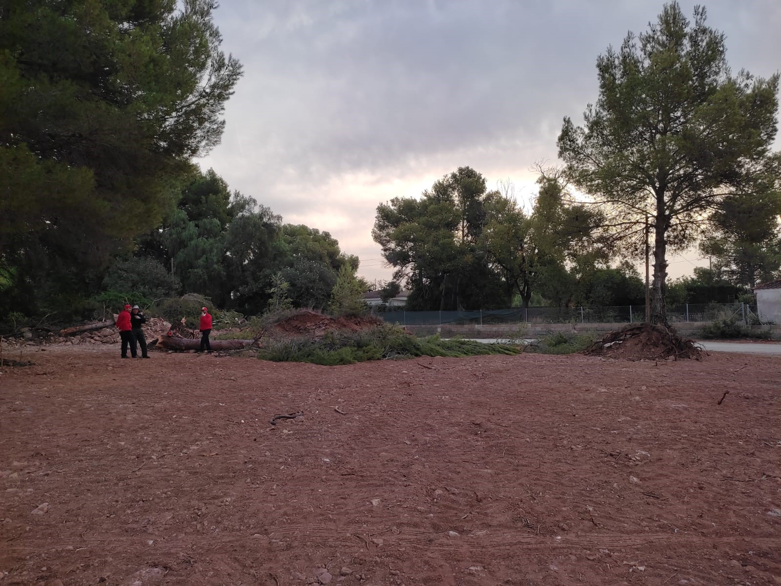 Foto peones forestales Olocau - 2