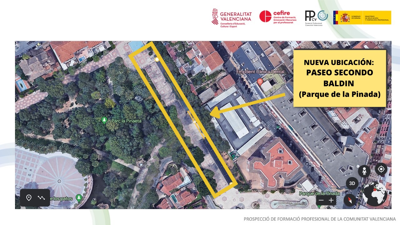 Nueva ubicación Feria FP