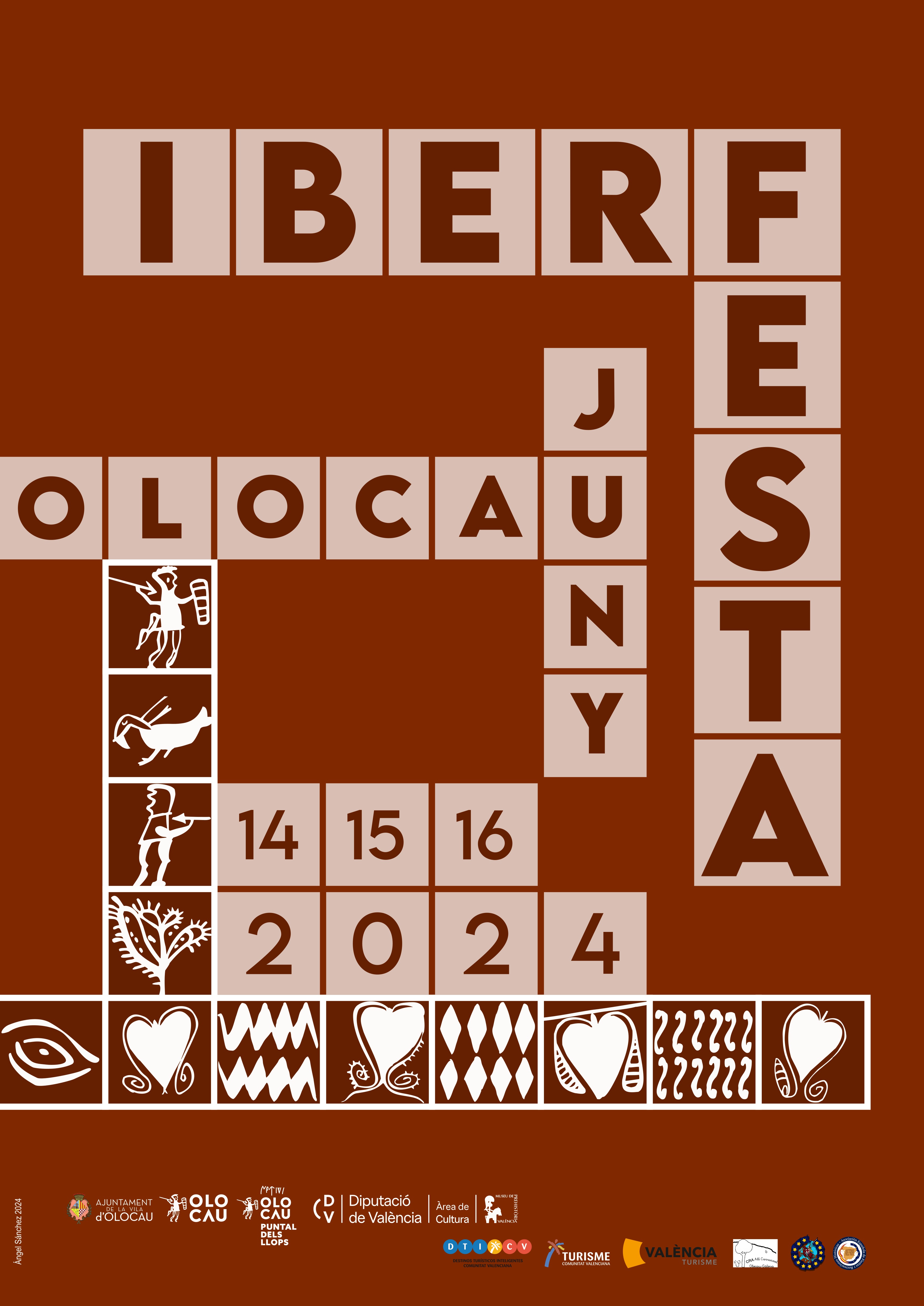 Cartel Iberfesta Olocau 2024