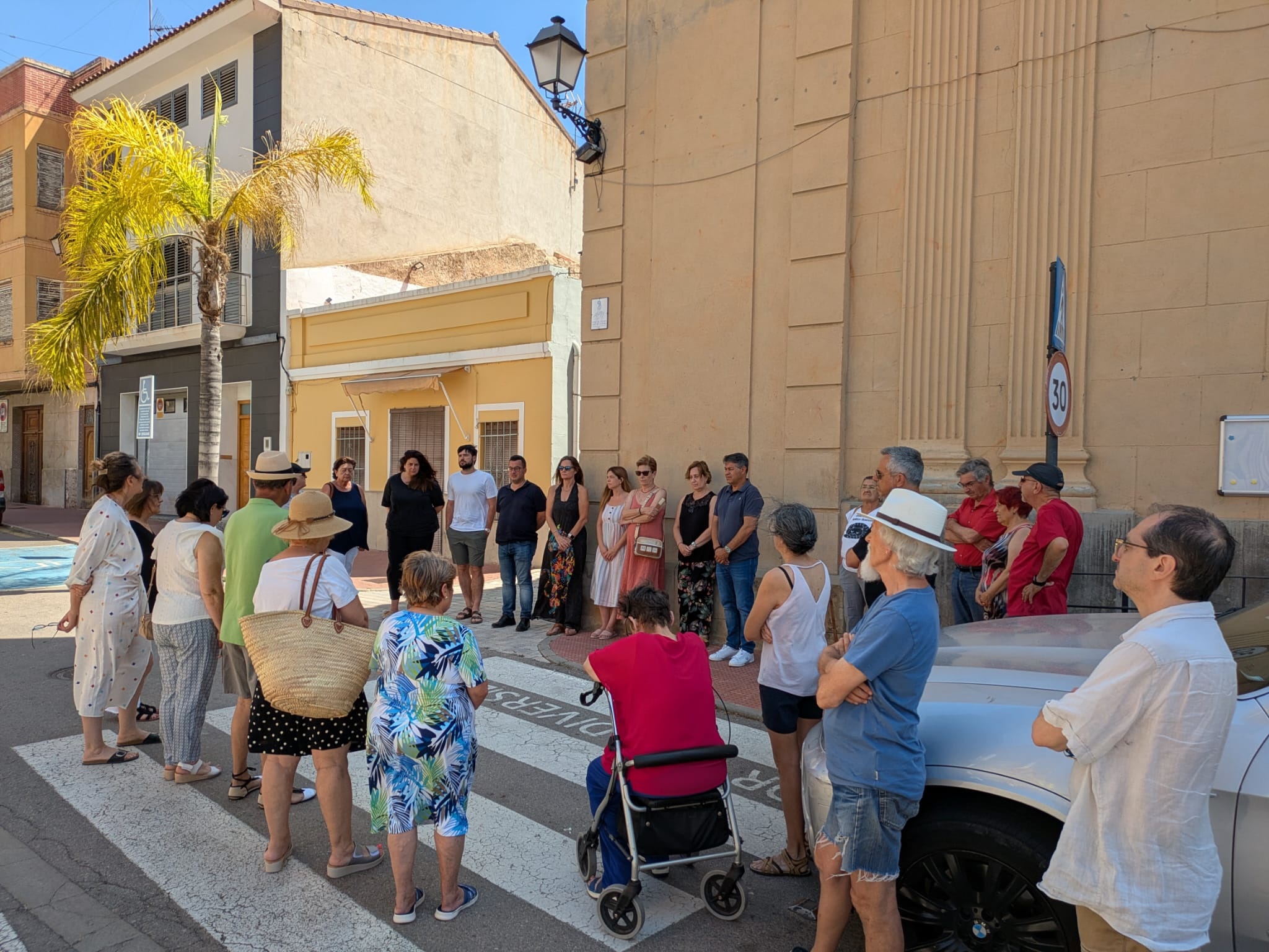 Minuto de silencio 26 junio 2025 Olocau 1