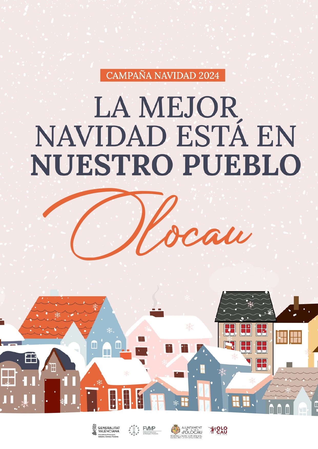 Cartel campa&ntilde;a comercio local Navidad