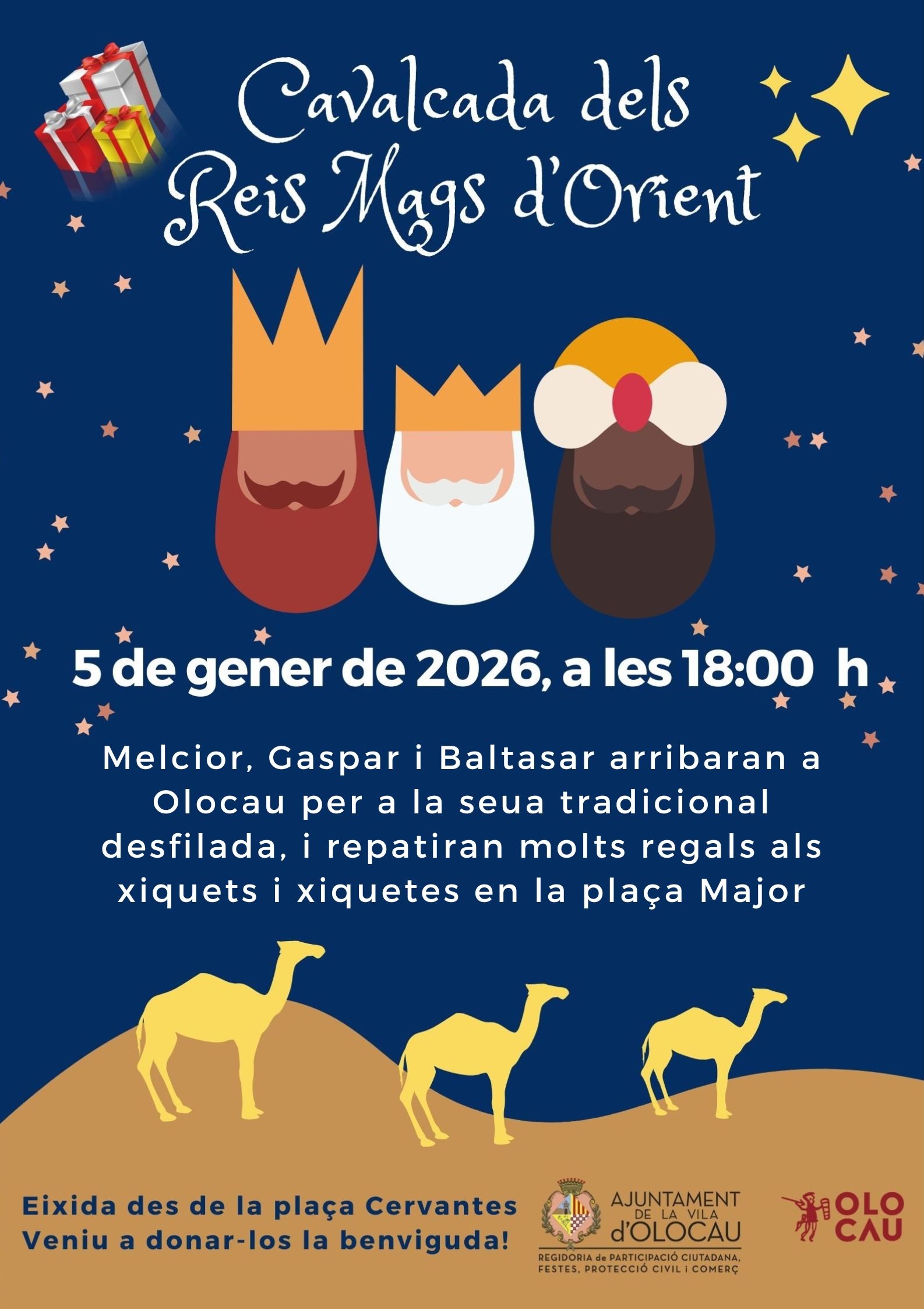 Cabalgata de los Reyes Magos de Oriente Olocau