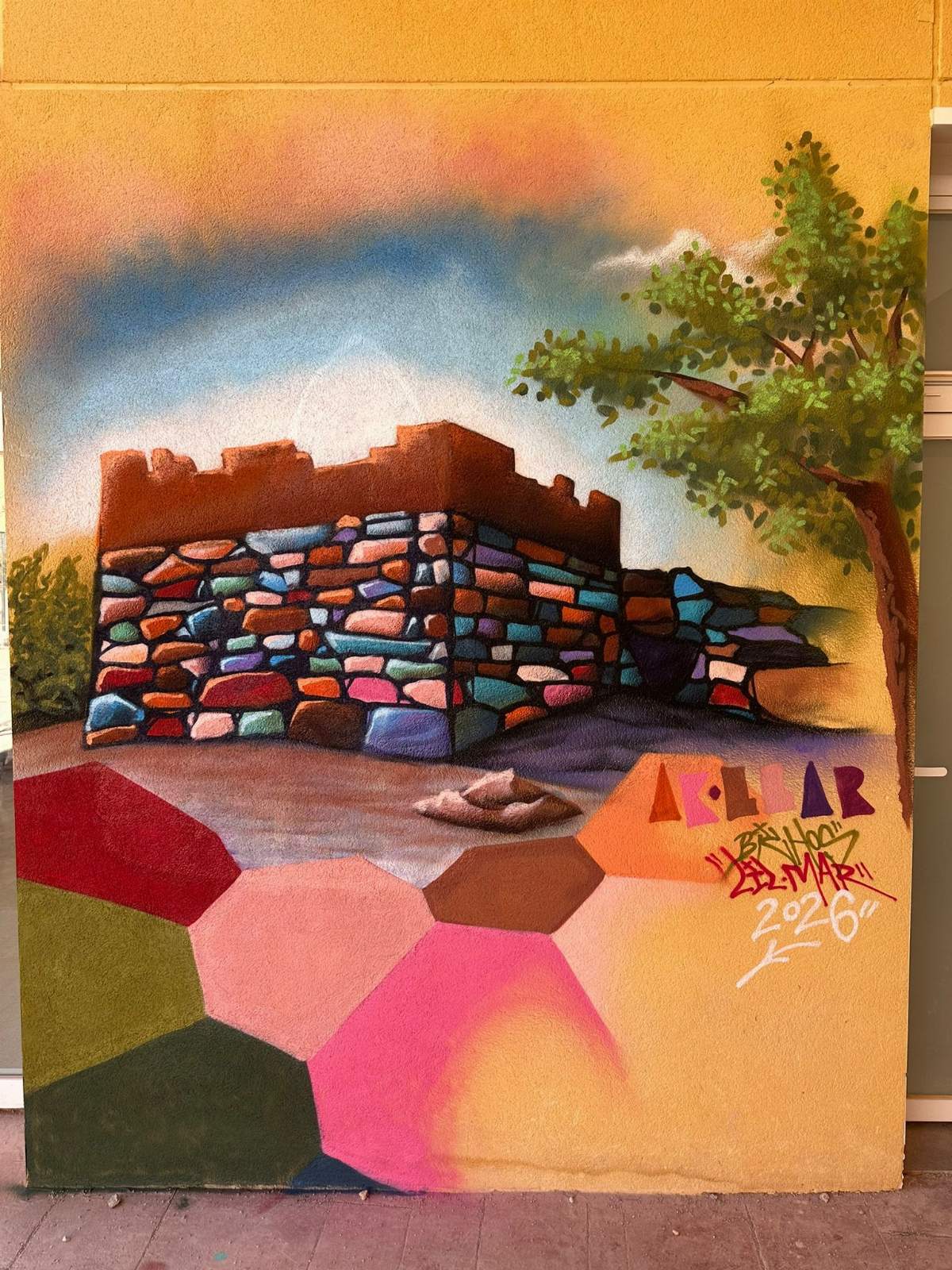 Taller de grafiti en el CRA Alt Carraixet - Col·legi Mestre Ferran Zurriaga Olocau 3