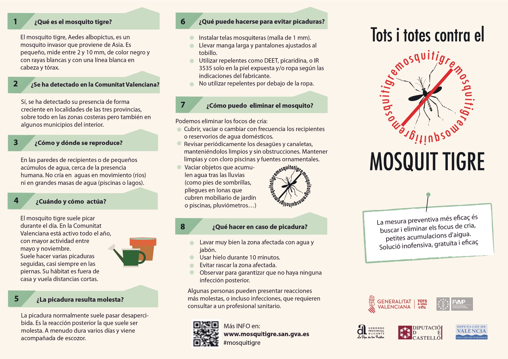 Tr&iacute;ptico mosquito