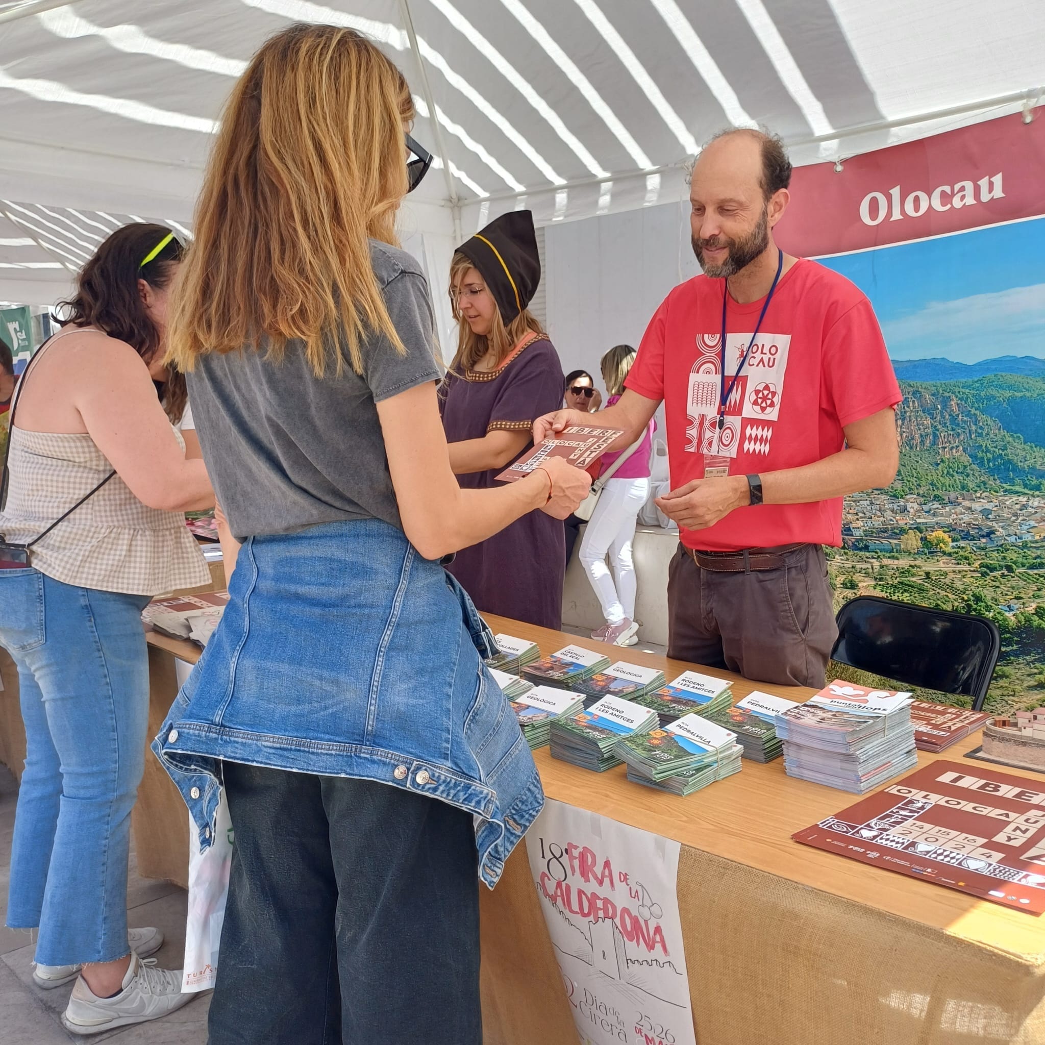 Participaci&oacute;n en la 18&ordf; Fira de la Calderona y el 52&ordm;  Dia de la Cirera de Serra Olocau