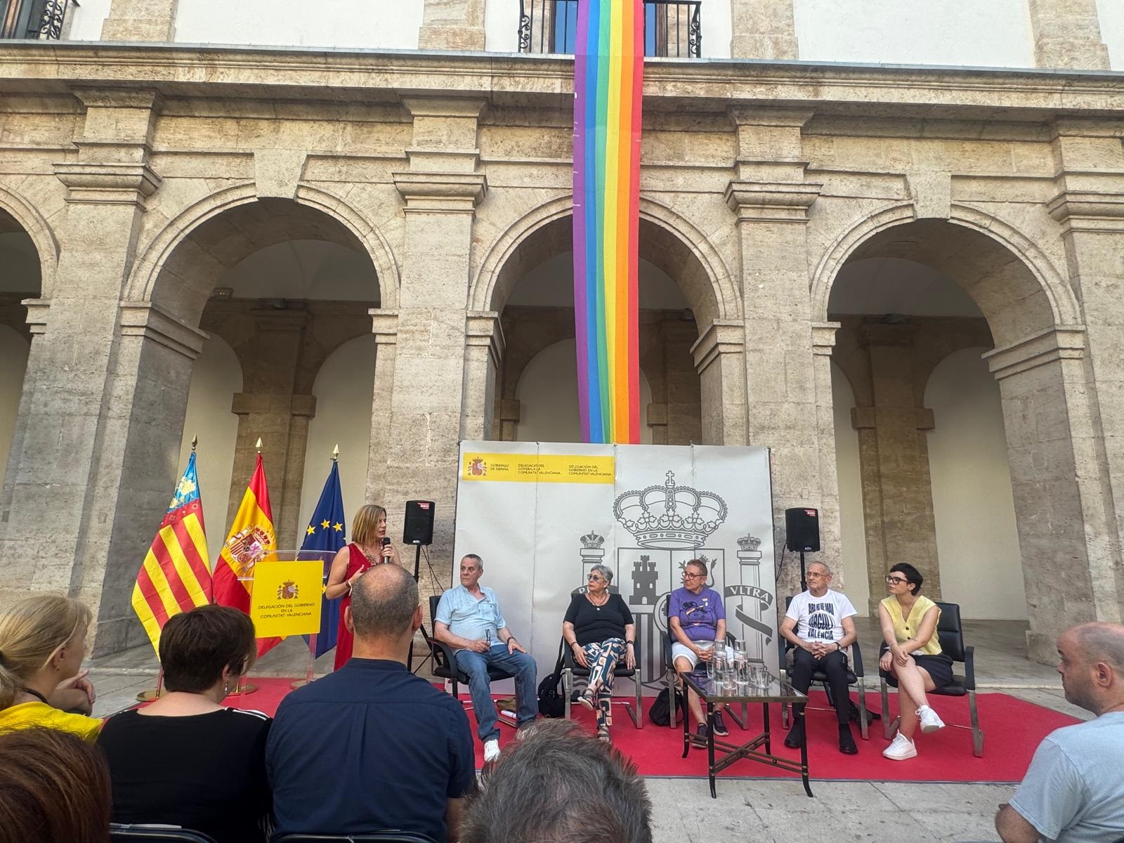 Asistencia Antonio Ropero Olocau acto institucional por el d&iacute;a del Orgullo LGTBI &ldquo;50 a&ntilde;os de democracia&rdquo; 2