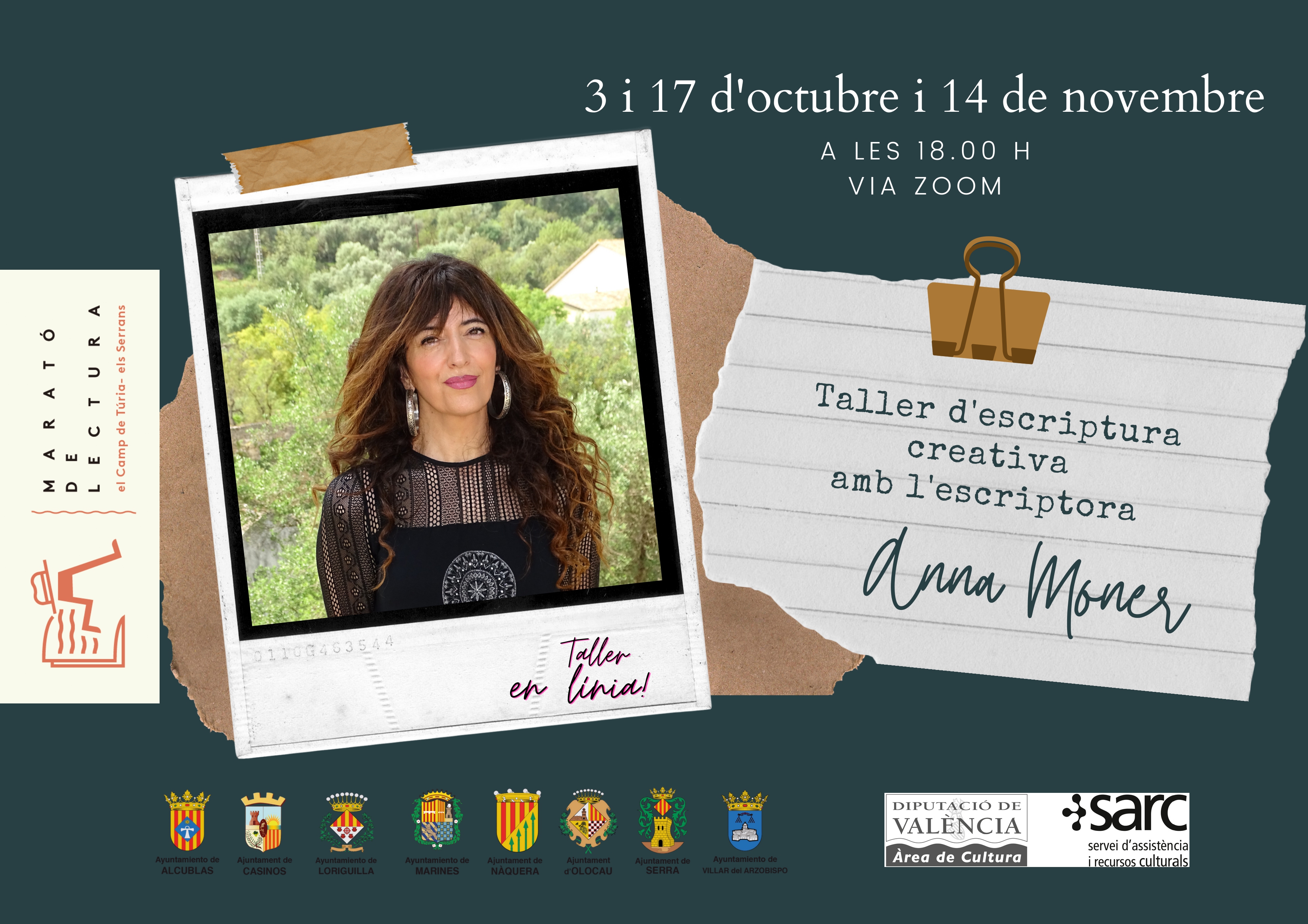 Cartel Taller escritura creativa