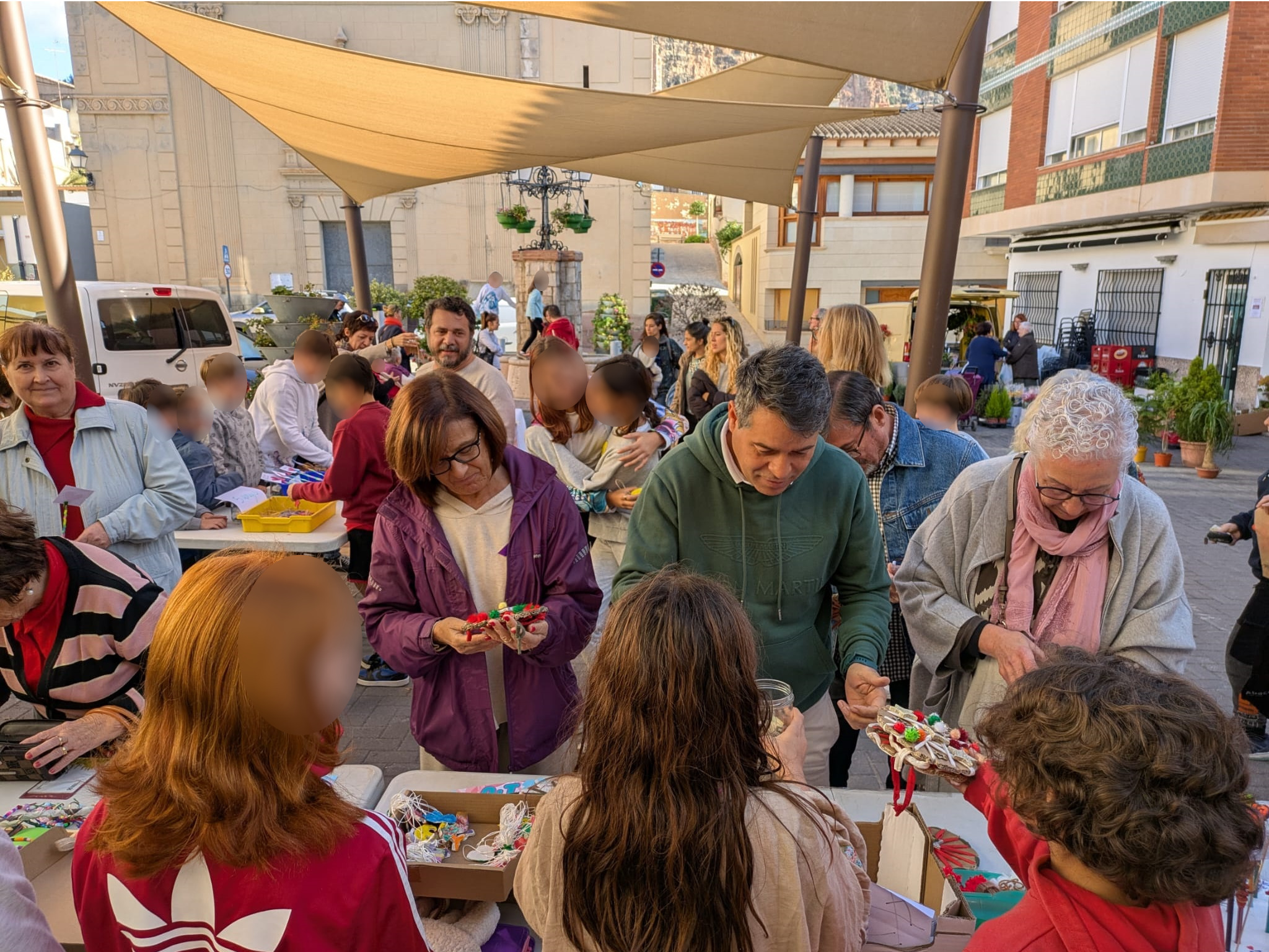 Mercado solidario CRA Alt Carraixet - Col&middot;legi Mestre Ferran Zurriaga Olocau 2