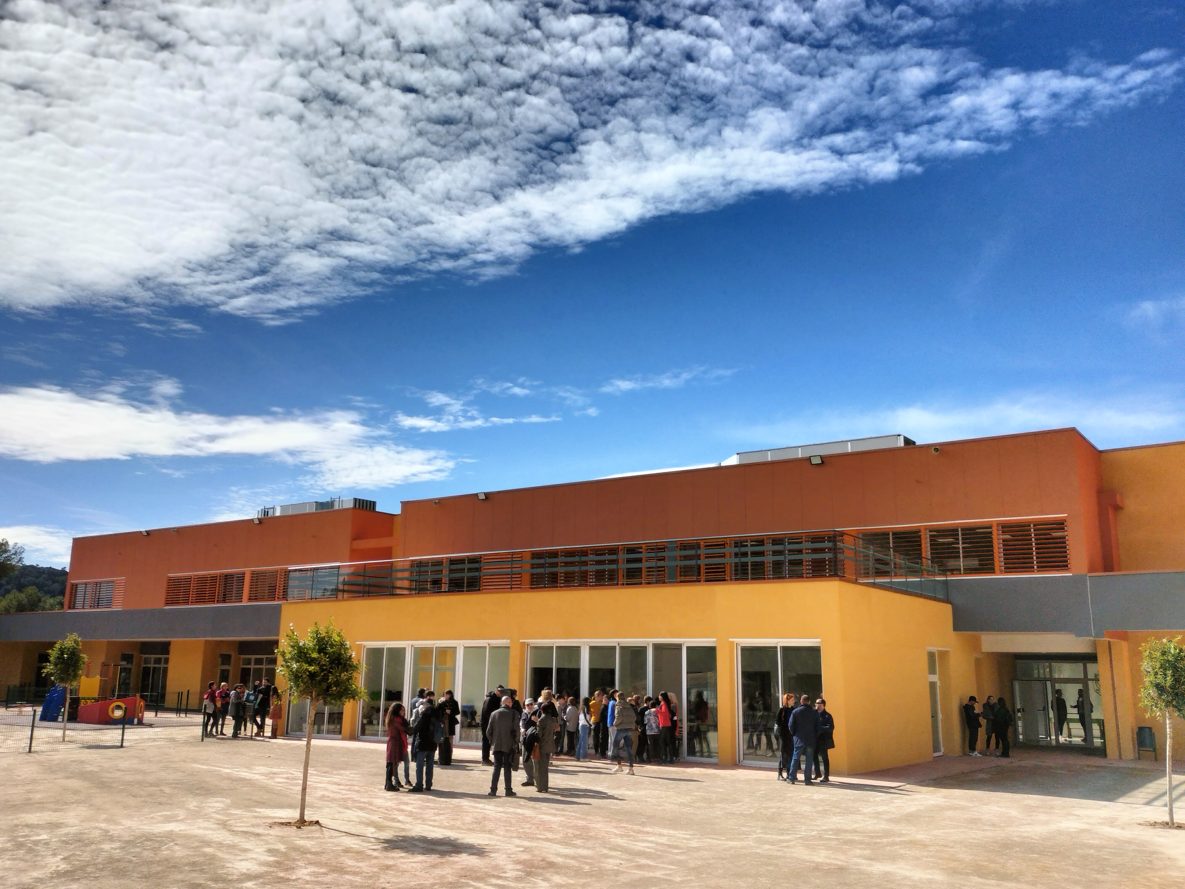 Foto nuevo colegio Olocau