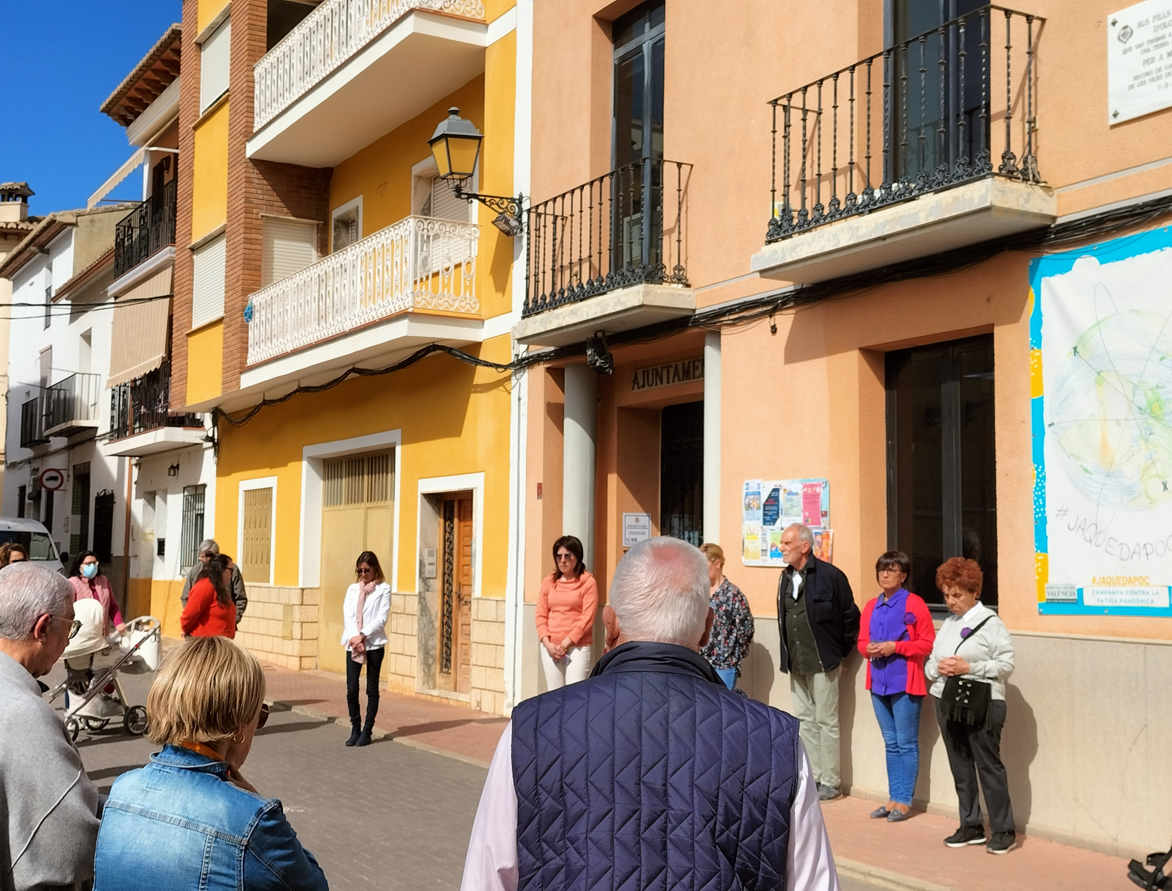 Minuto de silencio Olocau