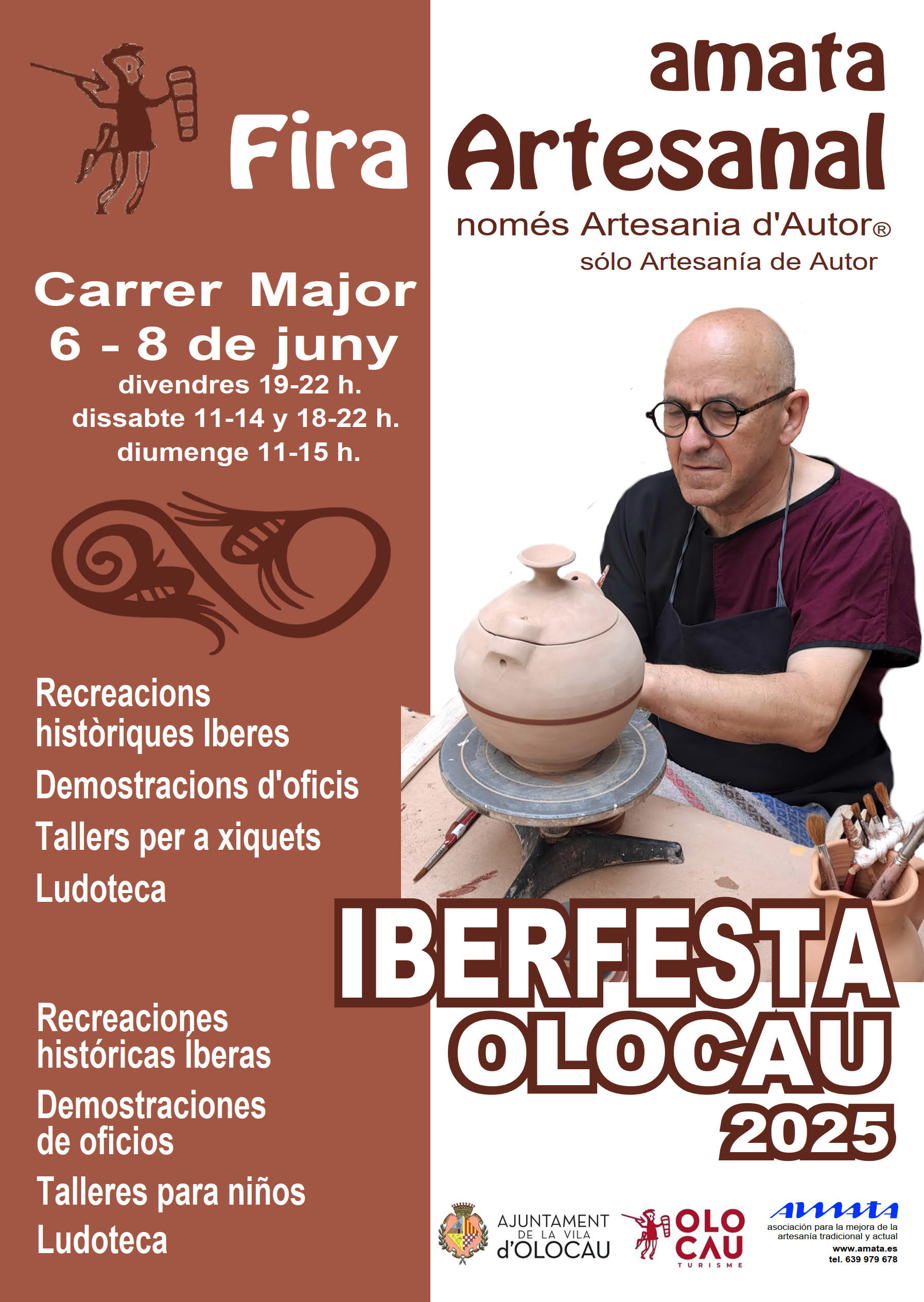 Folleto Feria Artesanal Iberfesta 2025 Olocau 1