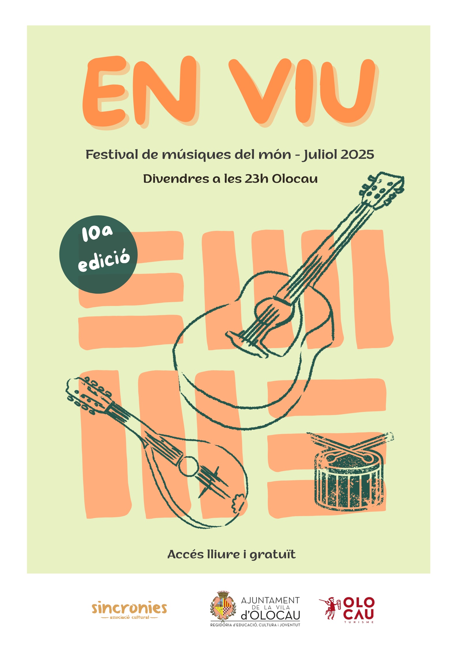 Cartel Festival En Viu 2025 Olocau