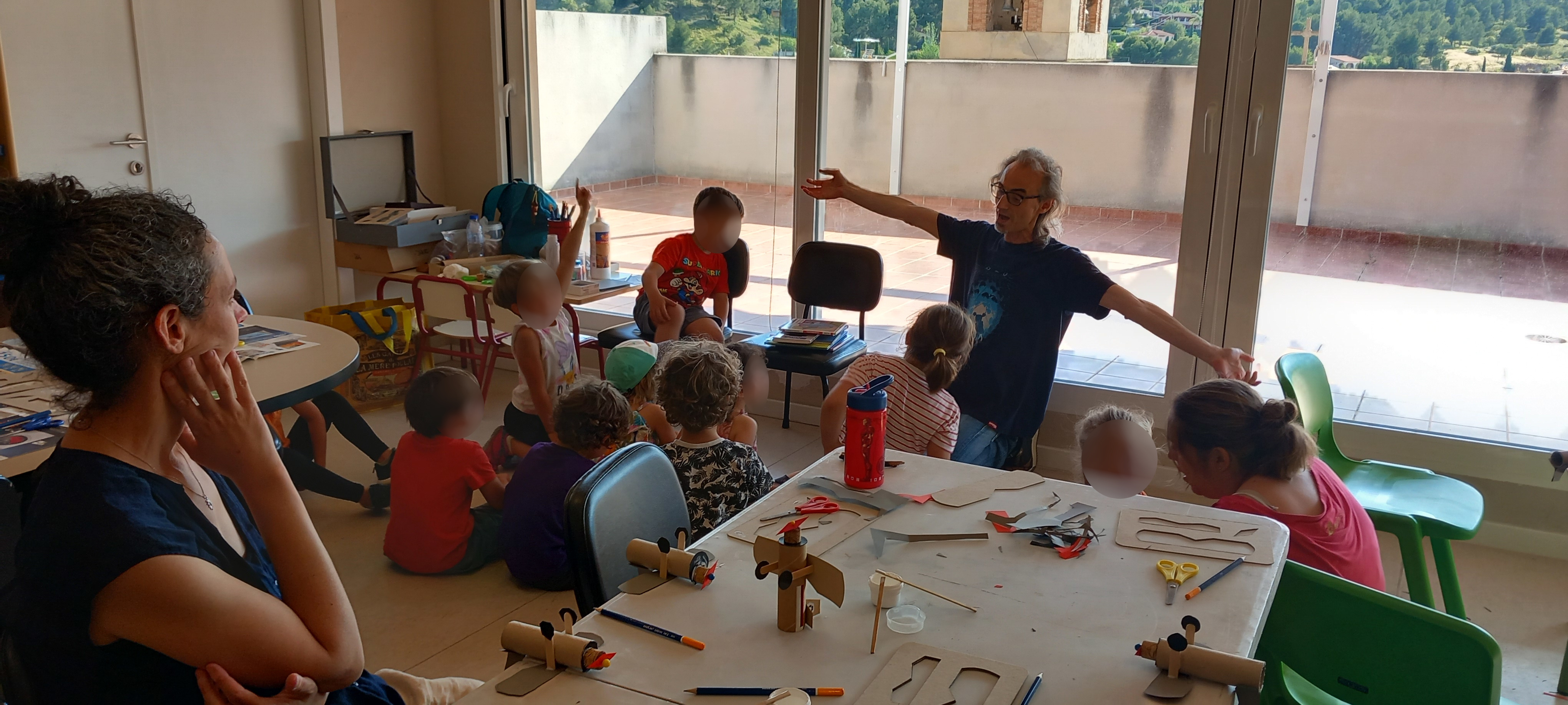 Taller ‘Aviones y otras formas de volar’ Biblioteca Olocau