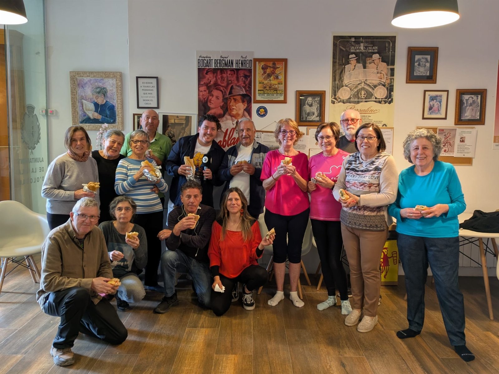 Participació del grup de Txi Kung d'Olocau en el programa 'Connexió Comunitat Valenciana' d'À Punt 2