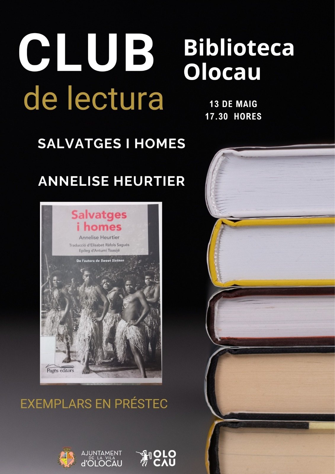 Club Lectura Adults maig 2026 Biblioteca Olocau