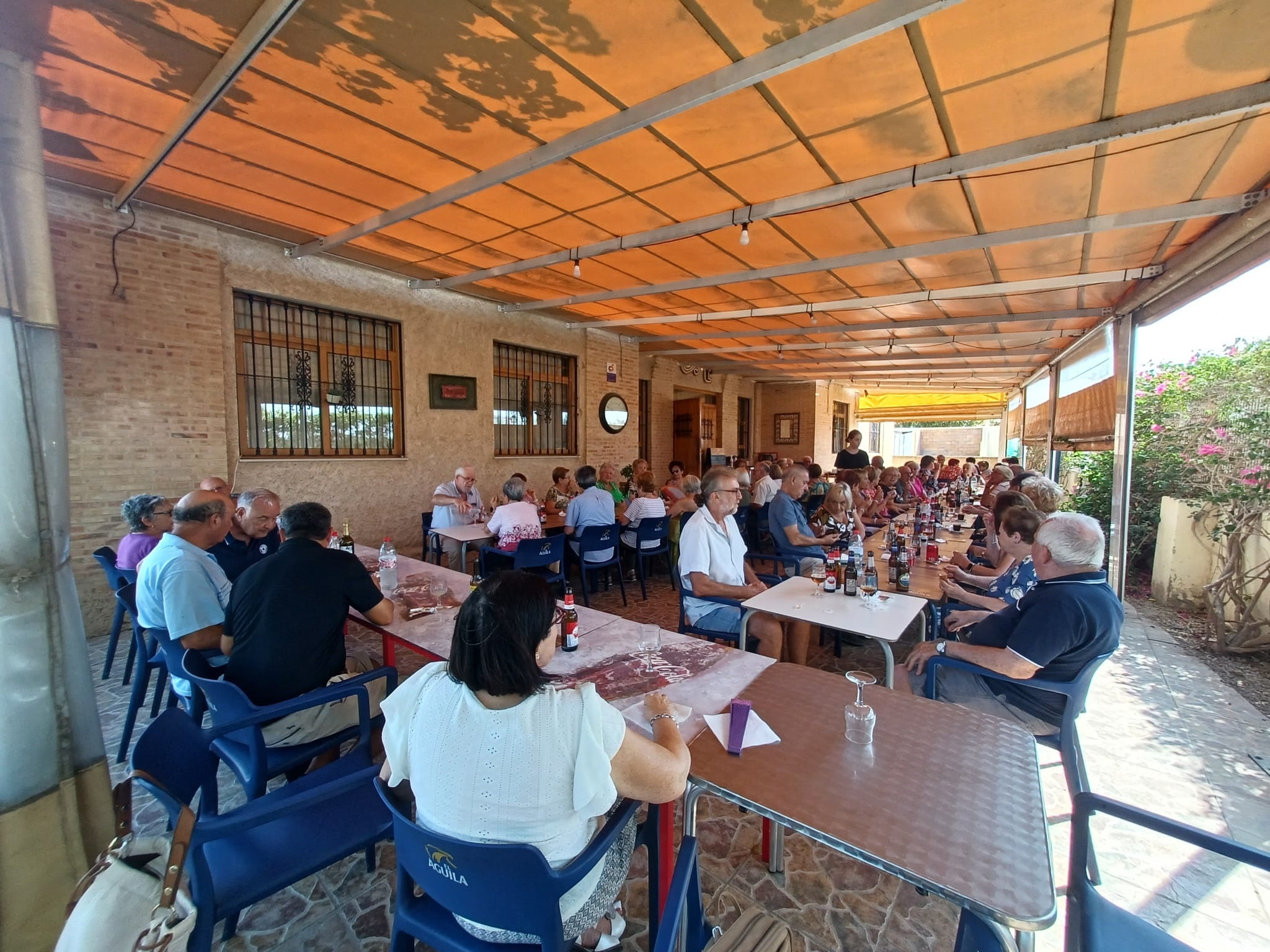 Comida para socios y colaboradores de la Asociaci&oacute;n de Jubilados de Olocau