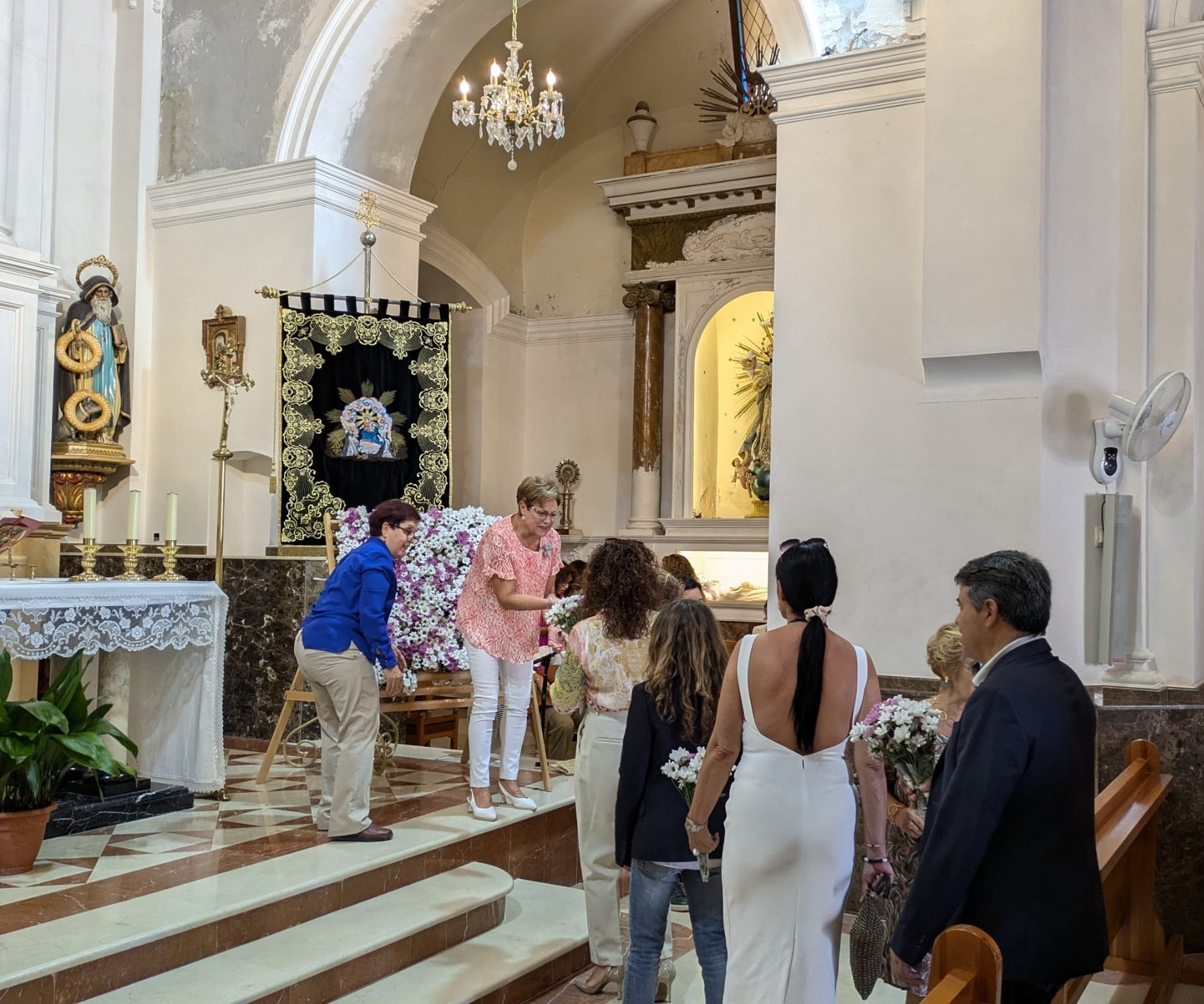 Ofrenda Virgen del Rosario Olocau 1