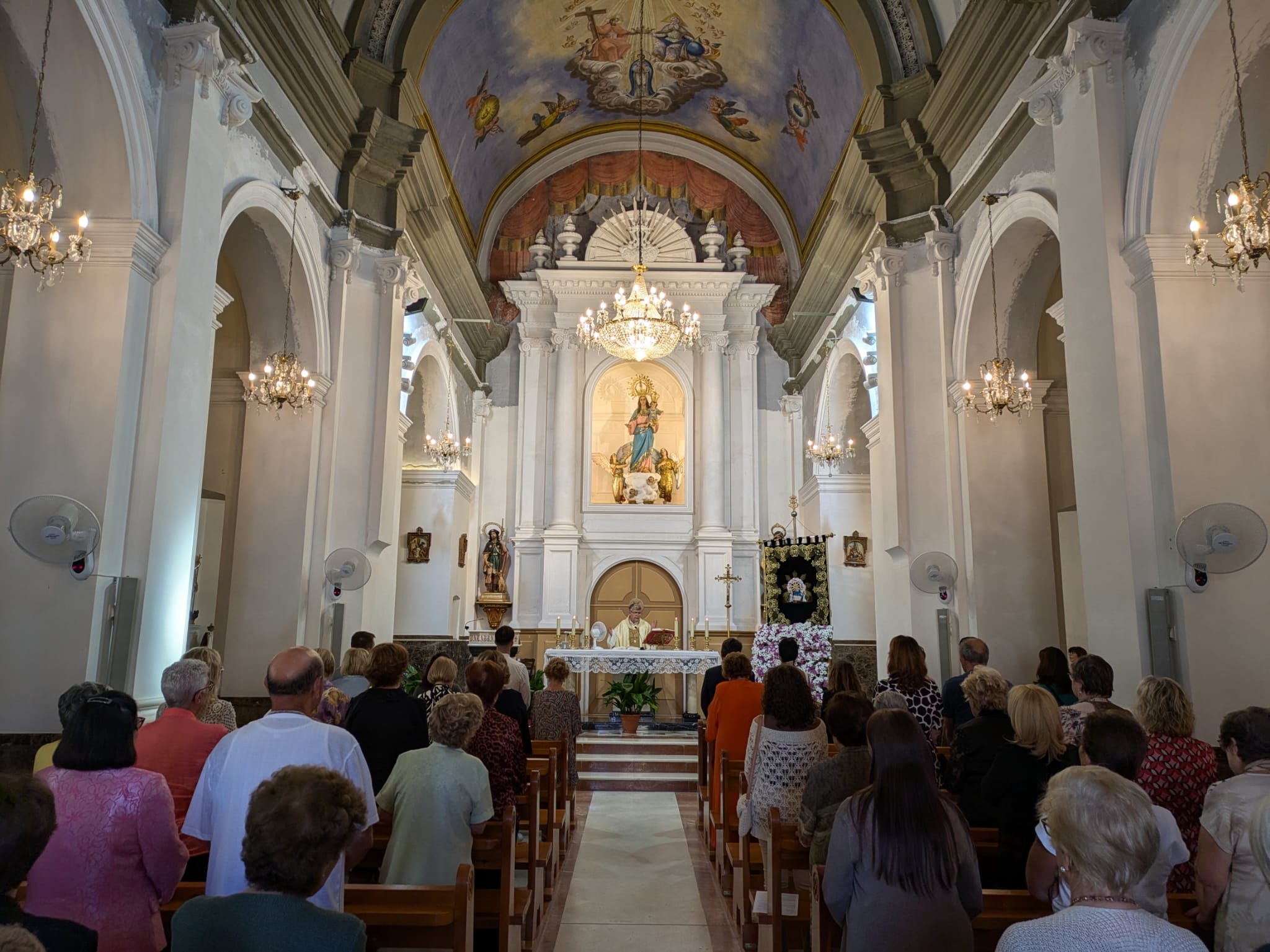 Ofrenda Virgen del Rosario Olocau 2