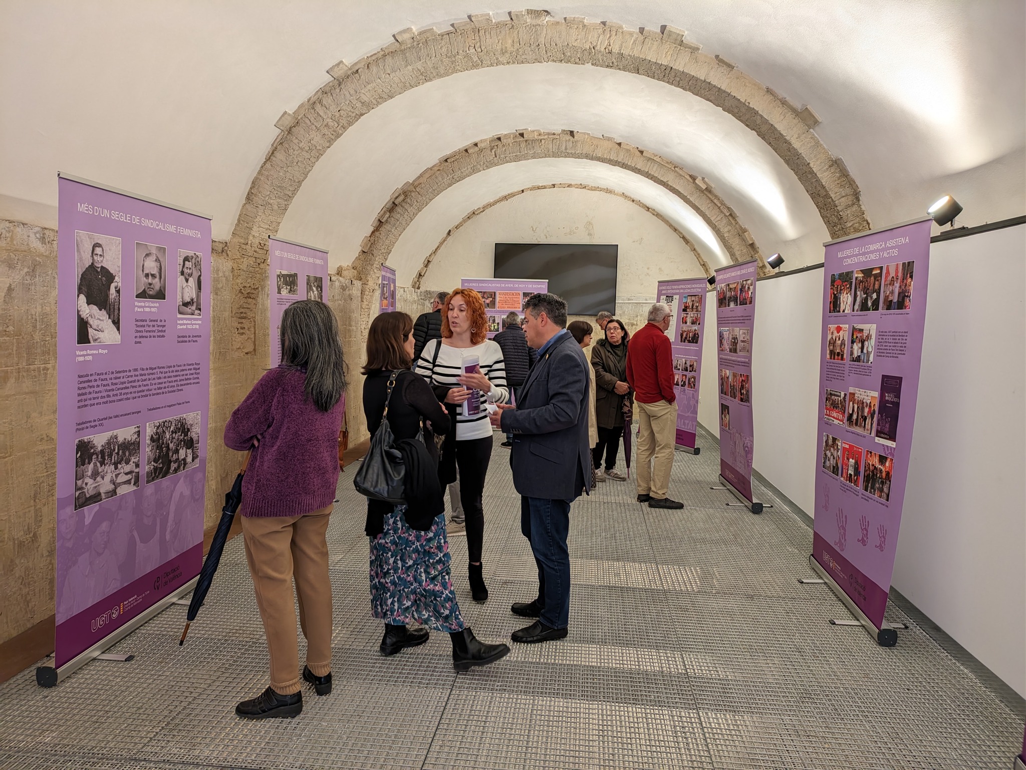 Exposición ‘Mujeres sindicalistas en la historia’ Olocau - 2