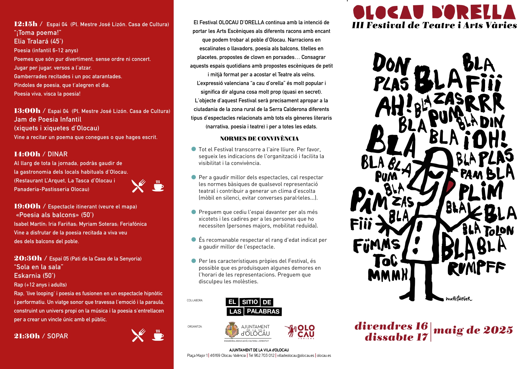 Programa Olocau Orella 2025 2