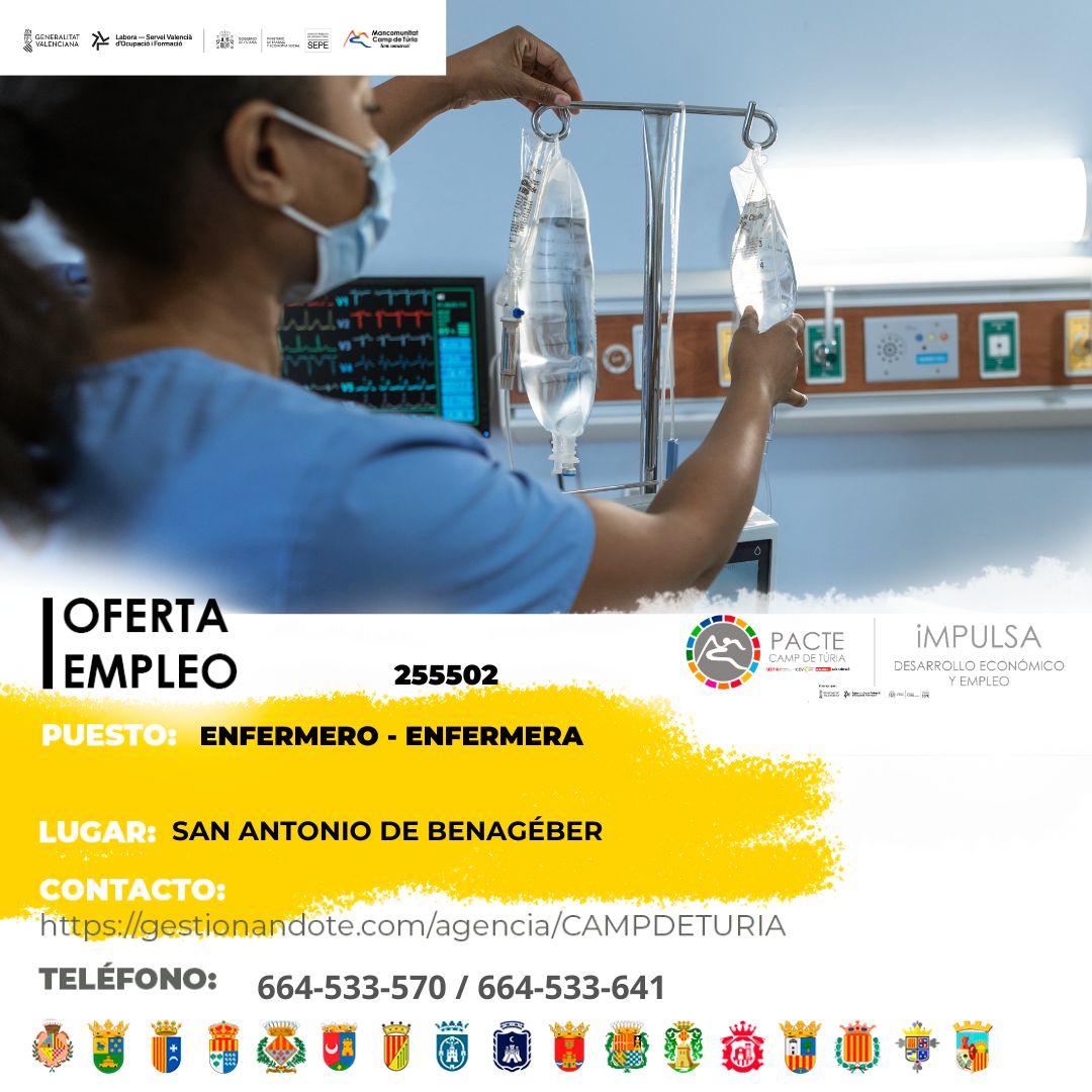 Infermer/a a Sant Antoni de Benaixeve