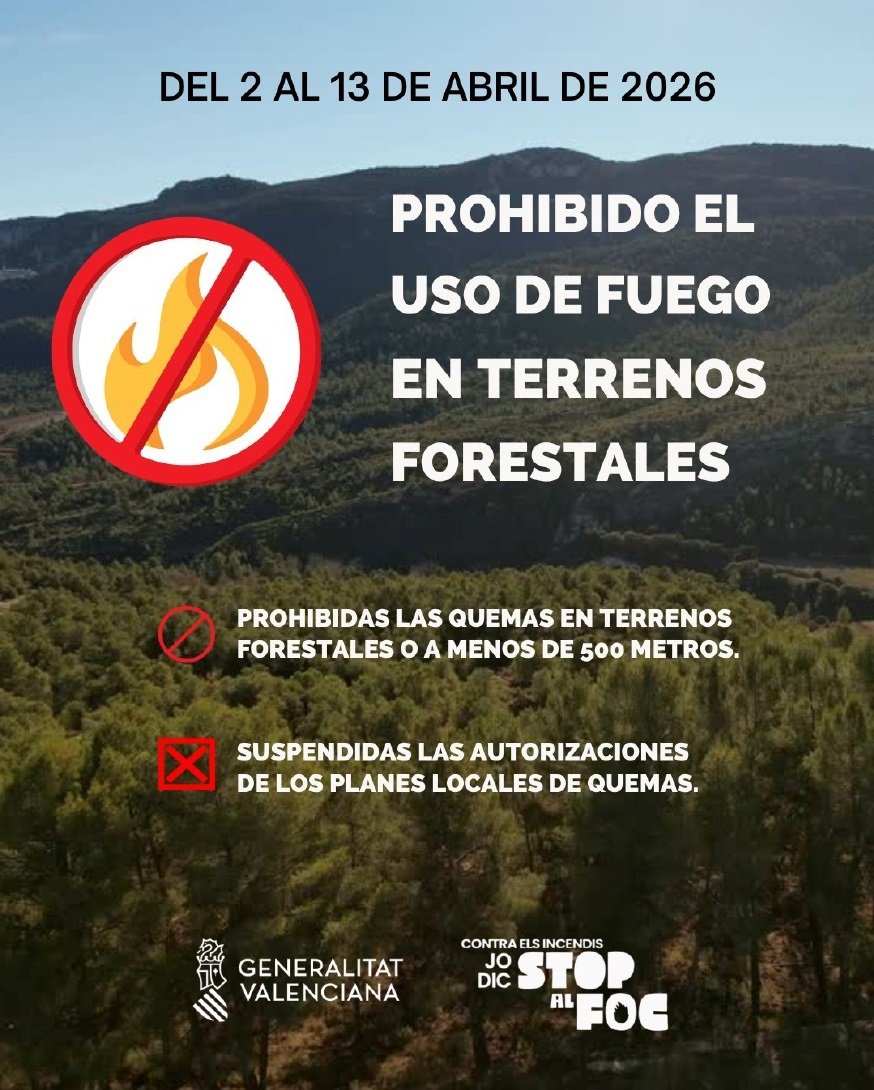 Cartell Stop al Foc 2026