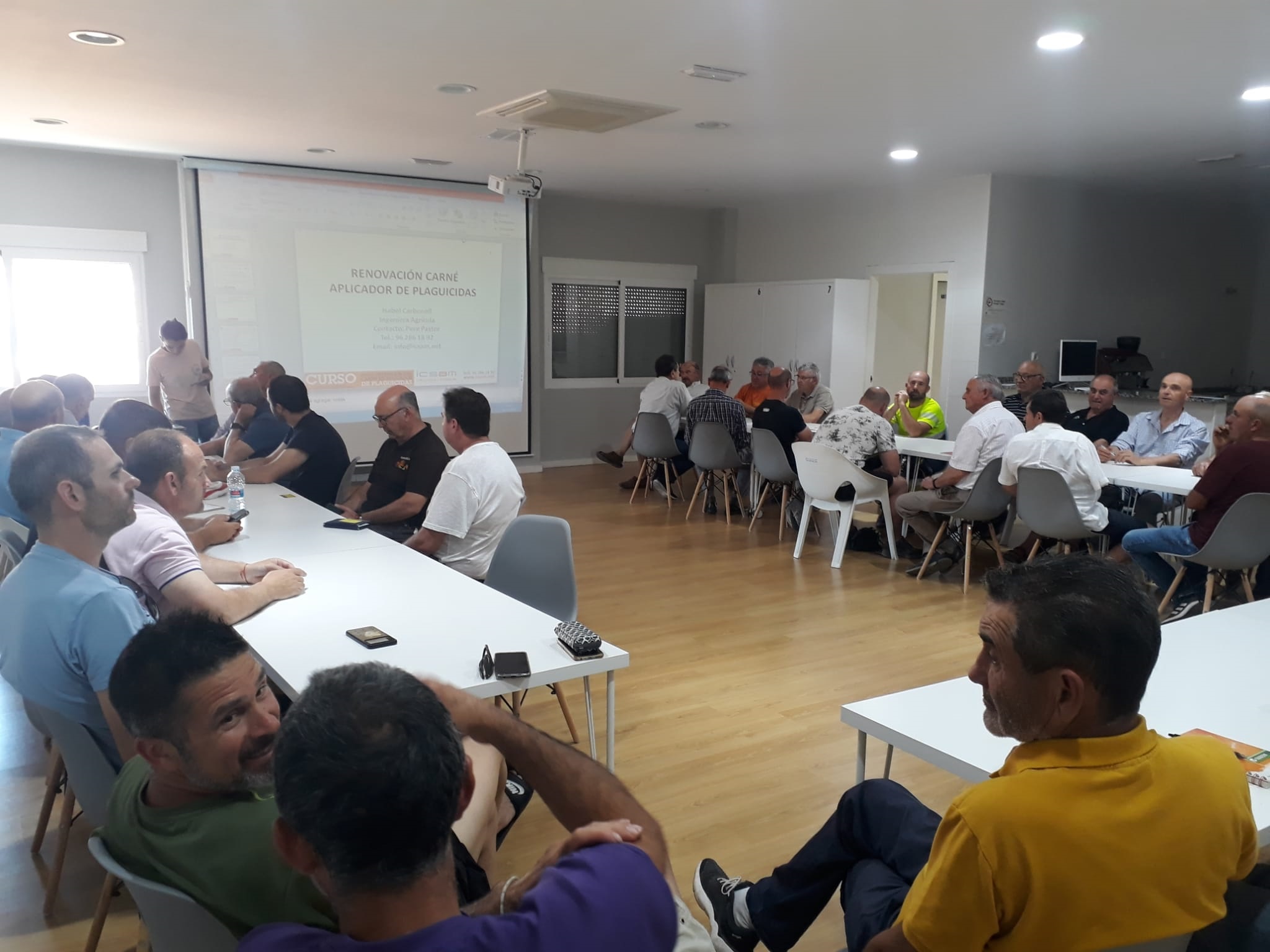 Curso de renovaci&oacute;n del carn&eacute; de usuario profesional de productos fitosanitarios Olocau - 2