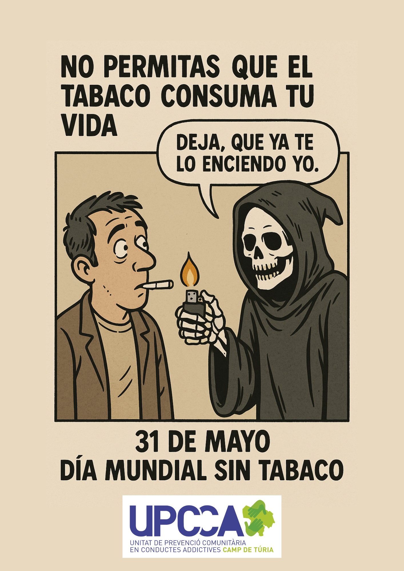 Cartel Día Mundial sin Tabaco 2025