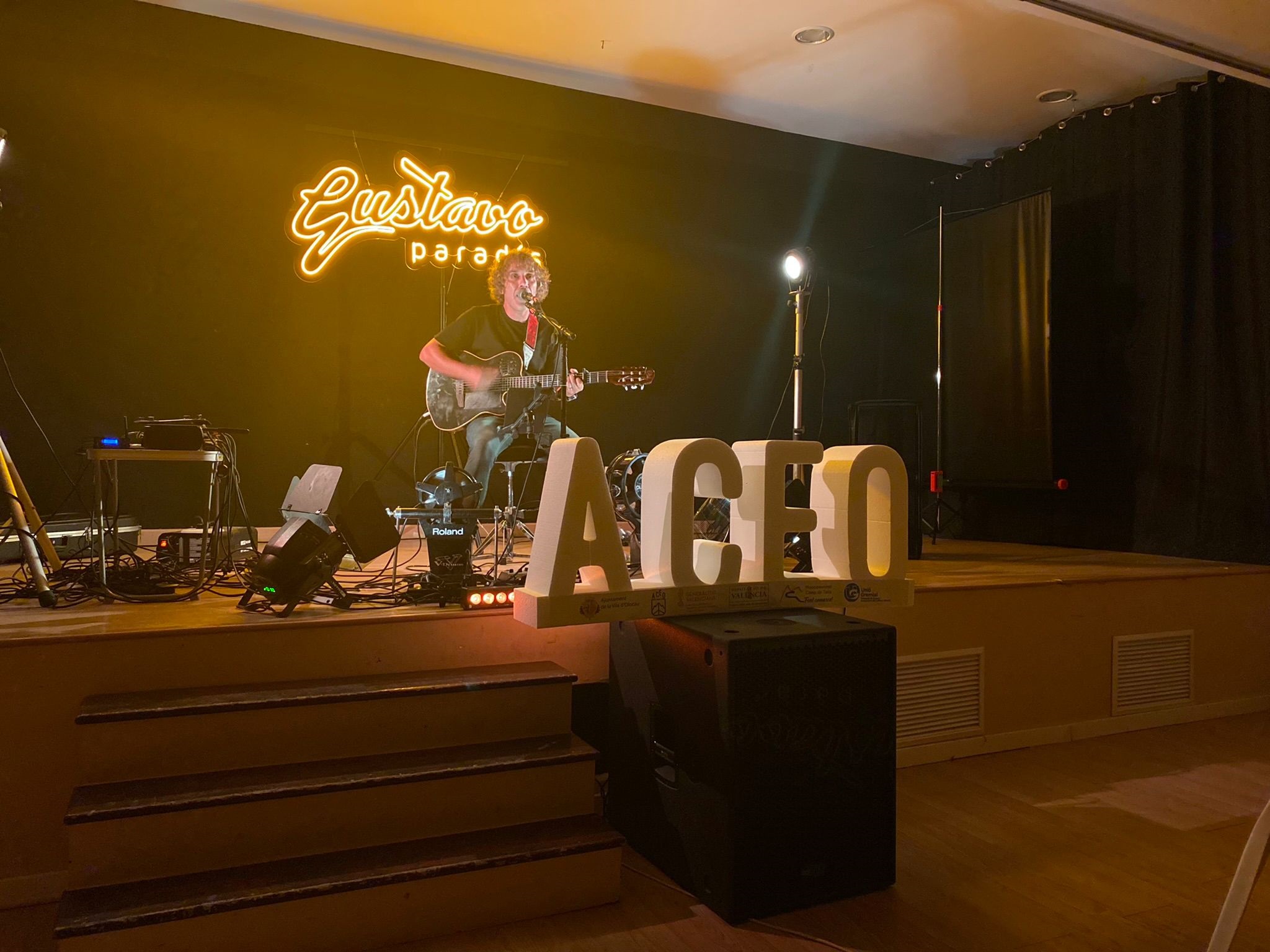 Foto concierto Gustavo Parad&iacute;s Olocau - 1