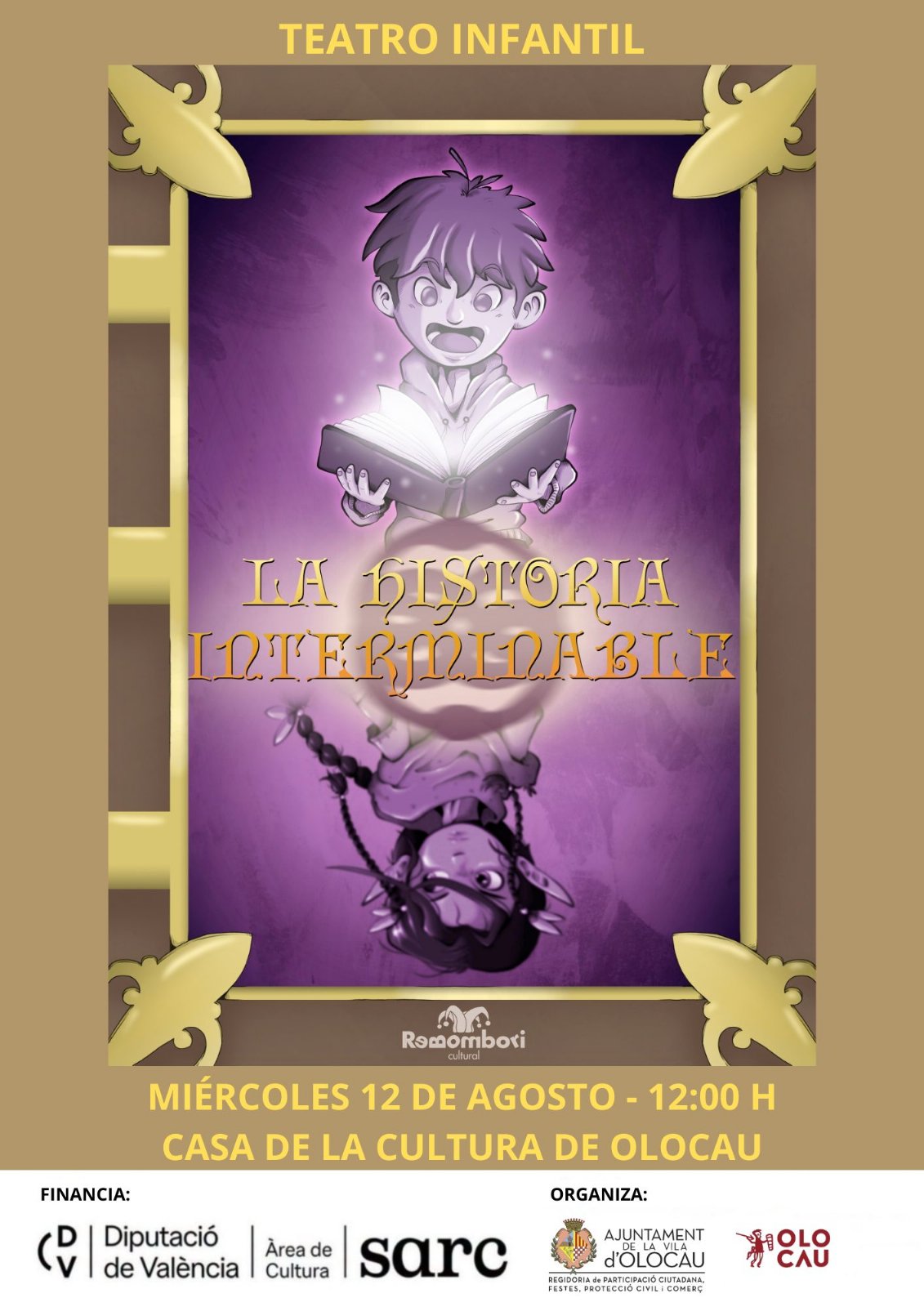 Representación de la obra de teatro infantil ‘La historia interminable’ (Fiestas en honor a San Roque)
