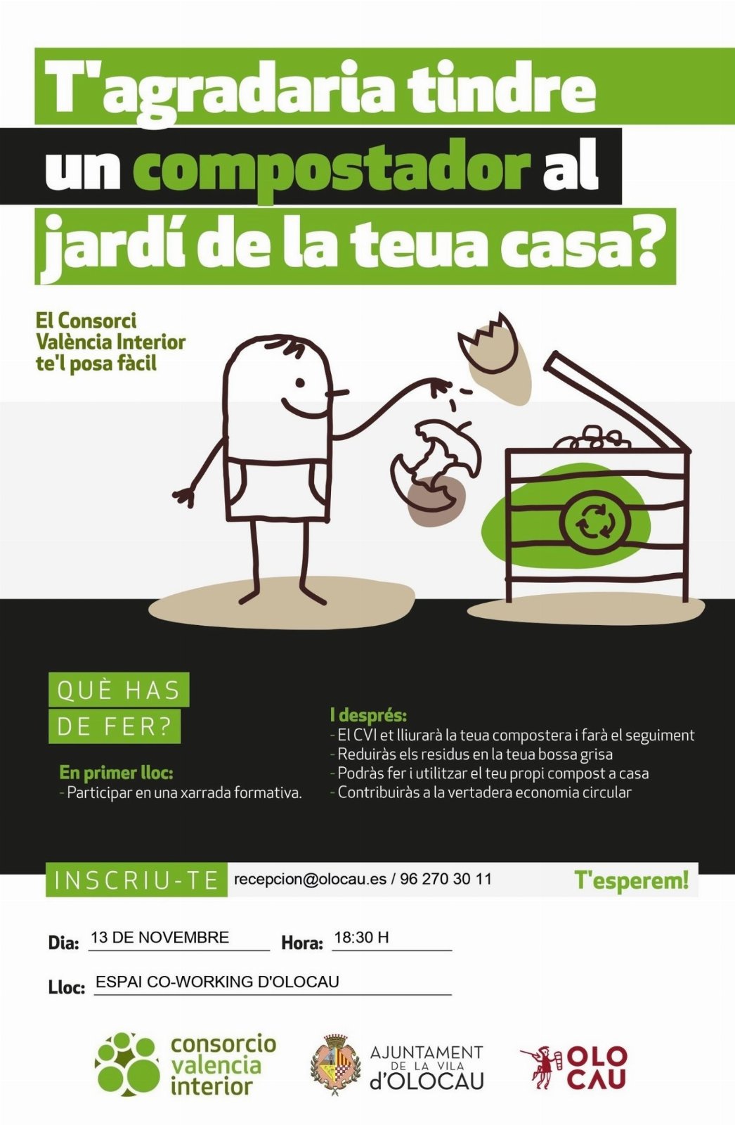 Xarrada formativa sobre compostatge del Consorci València Interior