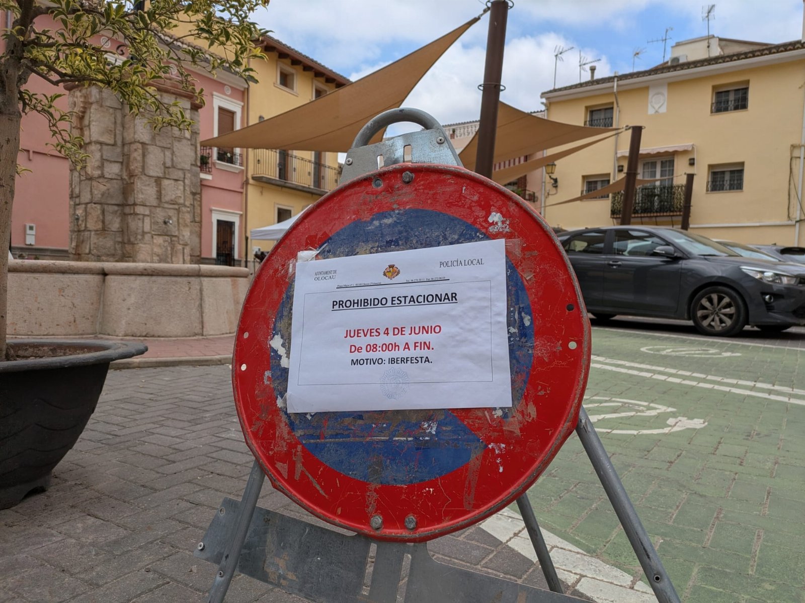Prohibició d'estacionar i talls de trànsit amb motiu de la Iberfesta 2026