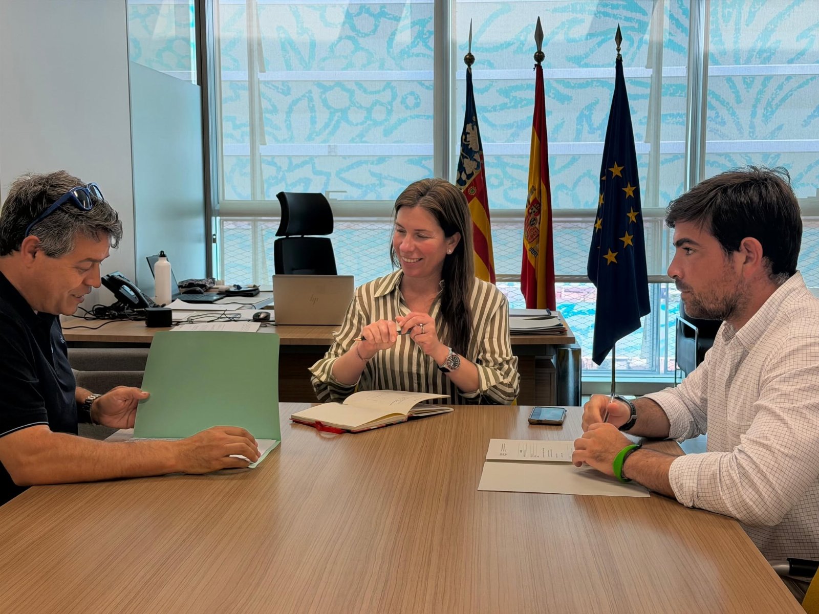 L'Ajuntament d'Olocau i la Generalitat aborden vies de col·laboració per al futur centre d'envelliment actiu