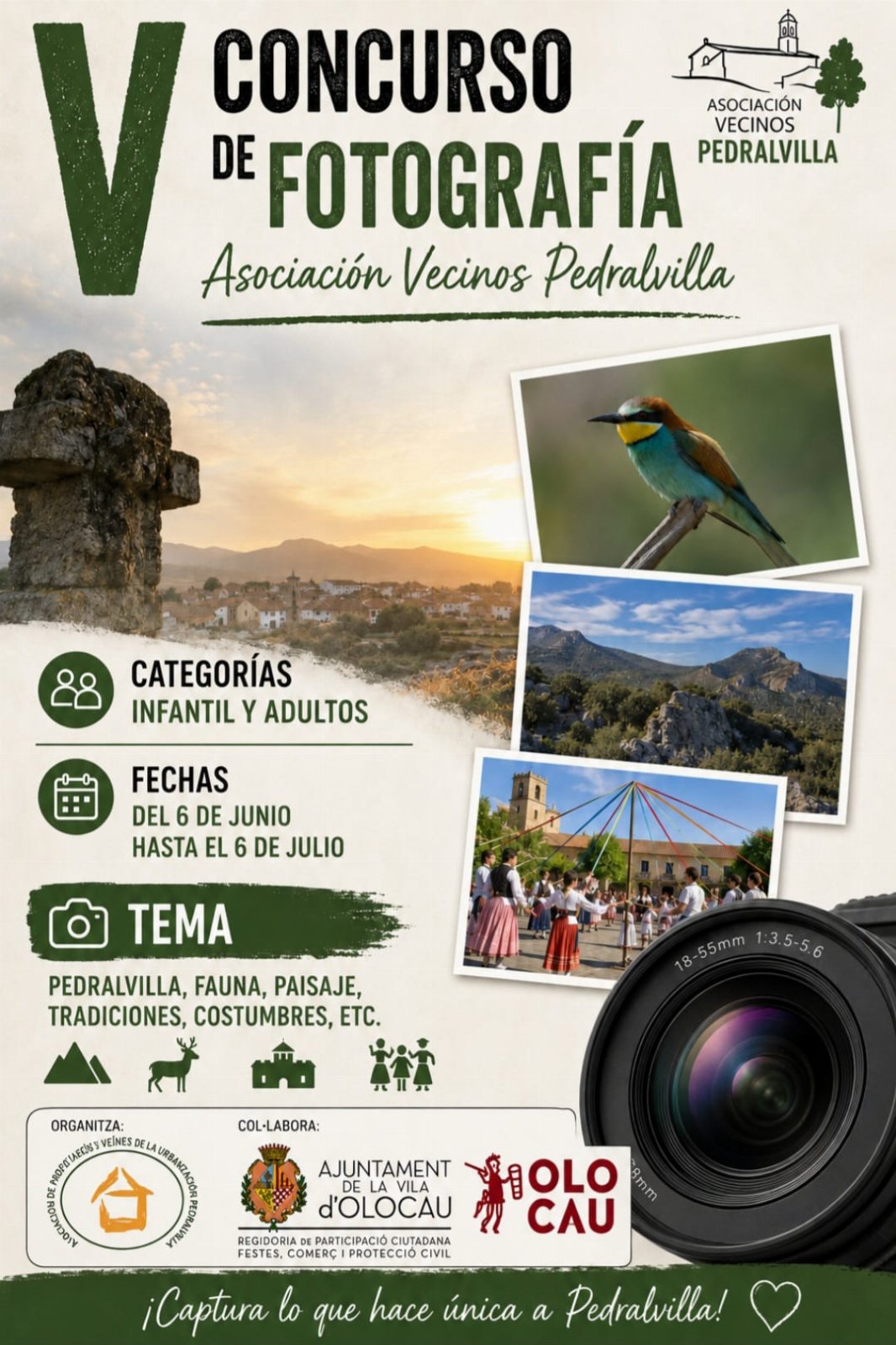 V Concurs de Fotografia de Pedralvilla