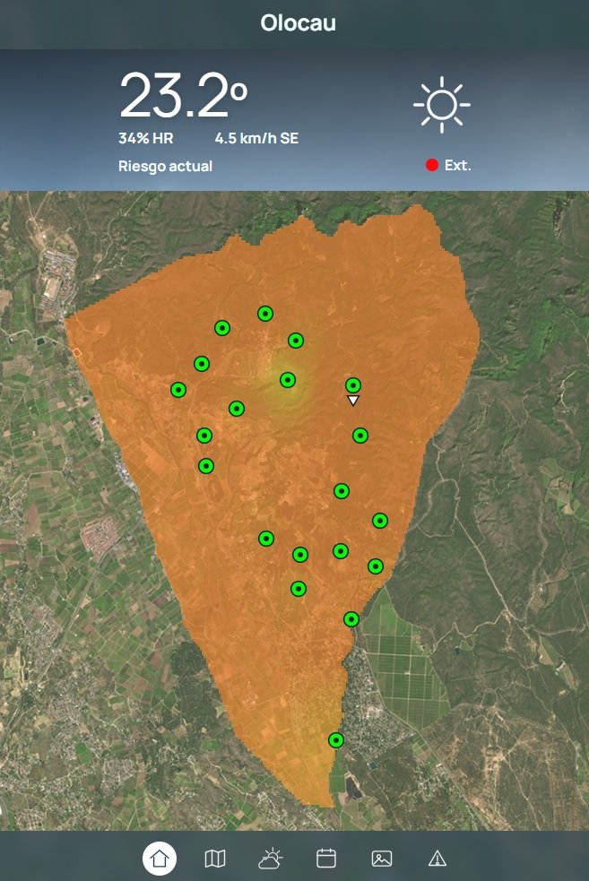 Avís per risc extrem d'incendi