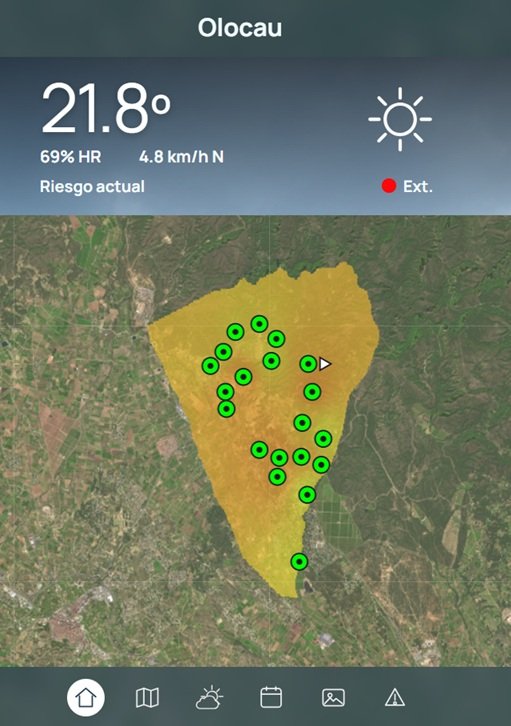 Avís de la xarxa de sensors instal·lada en el nostre municipi