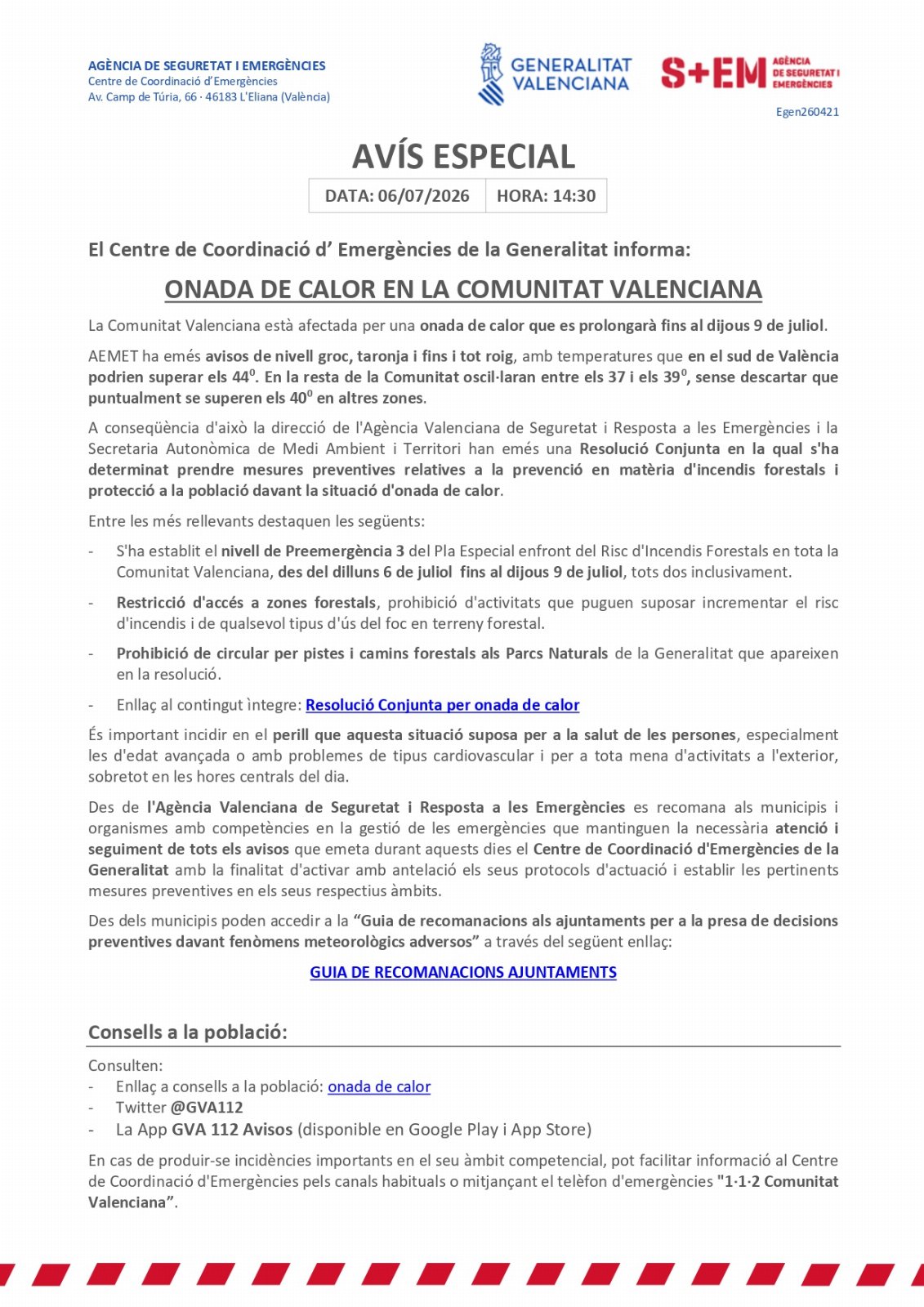 L'Ajuntament informa