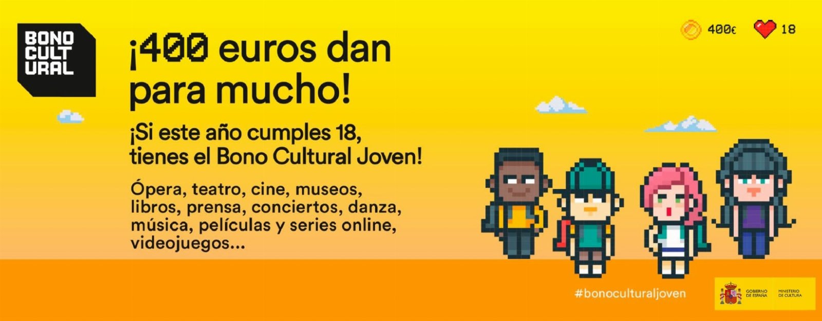 Sol·licitud del Bo Cultural Jove per a persones nascudes en 2008