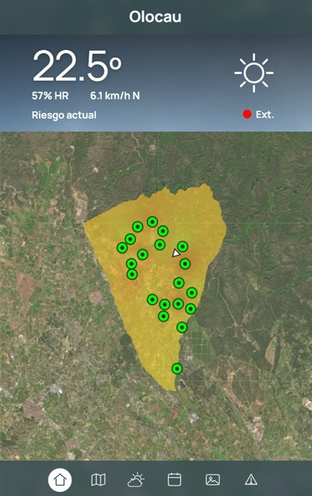 Avís per risc extrem d'incendis