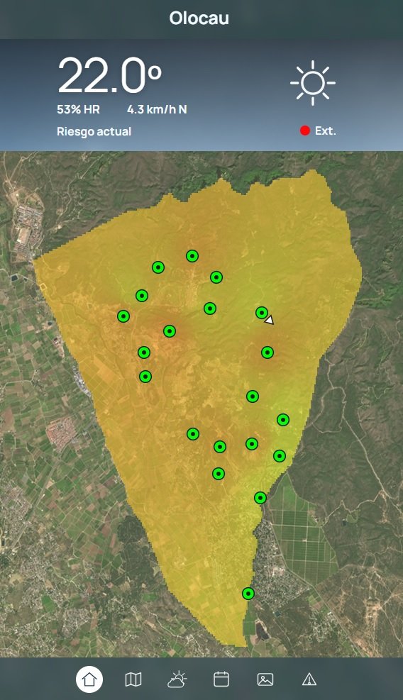 Avís per risc extrem d'incendi