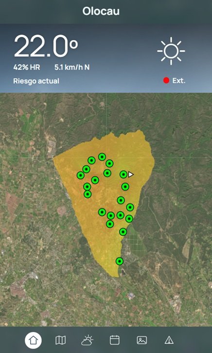 Avís per risc extrem d'incendis
